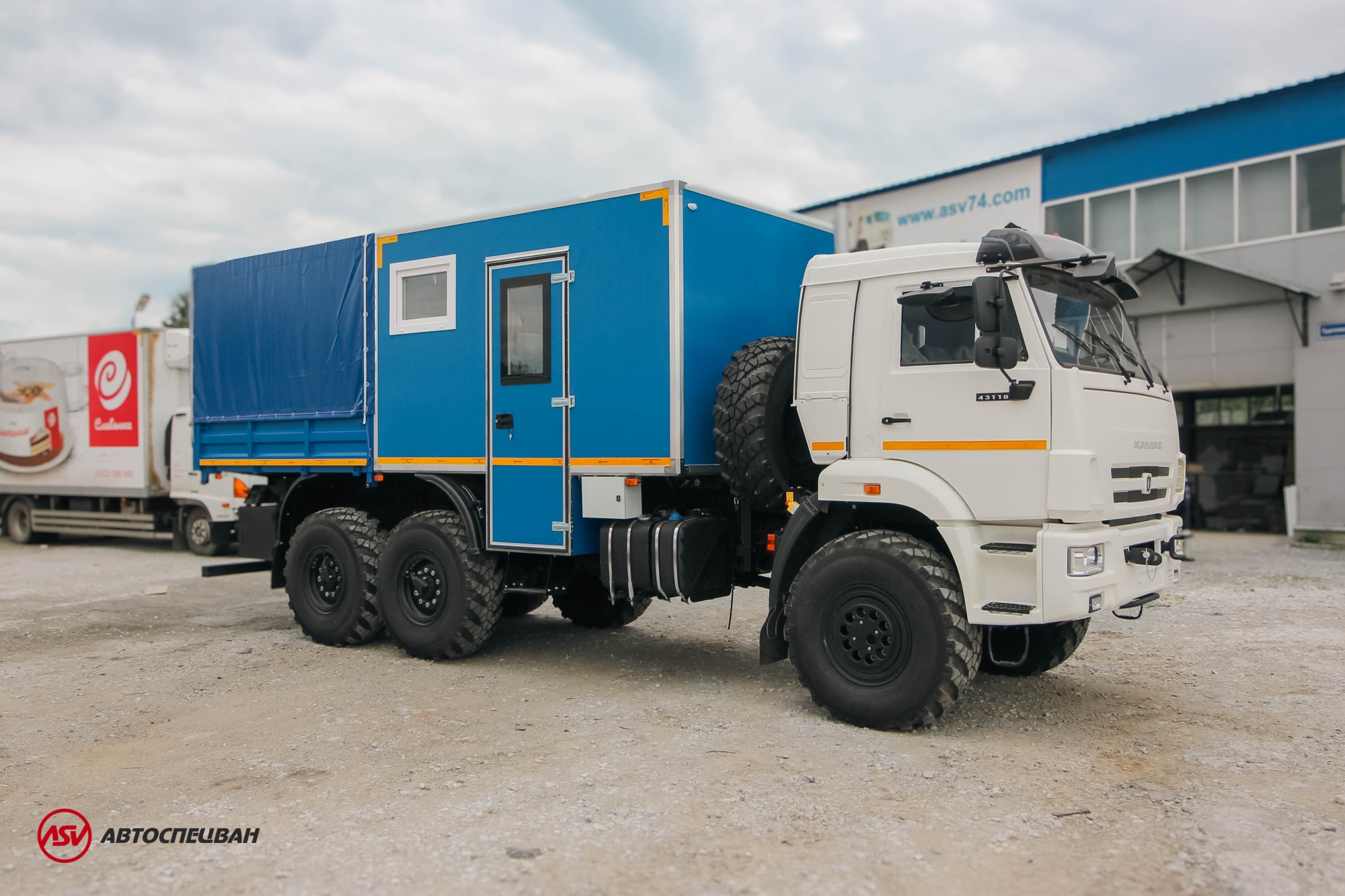 Передвижная мастерская ПАРМ КАМАЗ 43118-3086-50 0