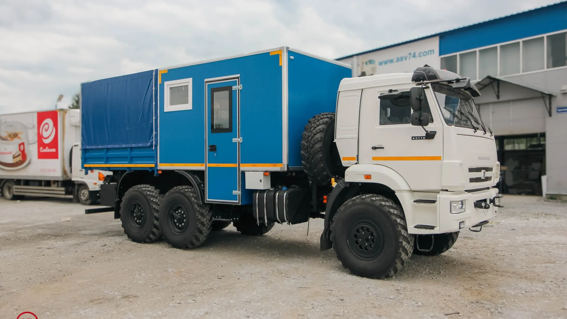 Передвижная мастерская ПАРМ КАМАЗ 43118-3086-50 0