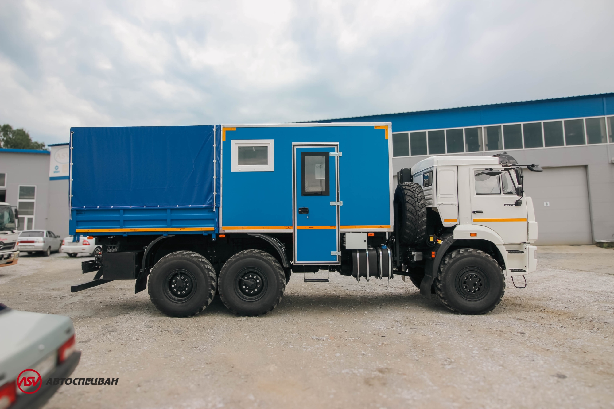 Передвижная мастерская ПАРМ КАМАЗ 43118-3086-50 2