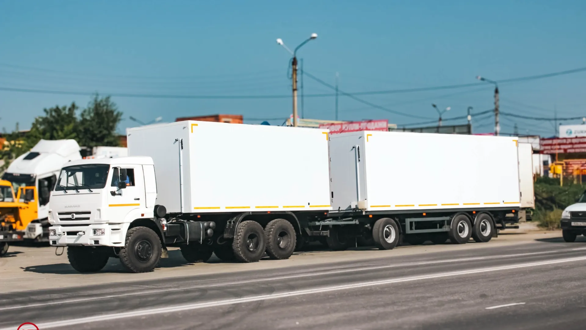Изотермический фургон КамАЗ 65111 (автопоезд) 1