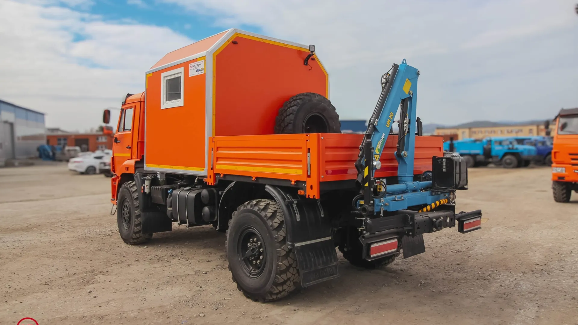 ГПА КамАЗ 43502-3036-66 с КМУ ИМ-20 3