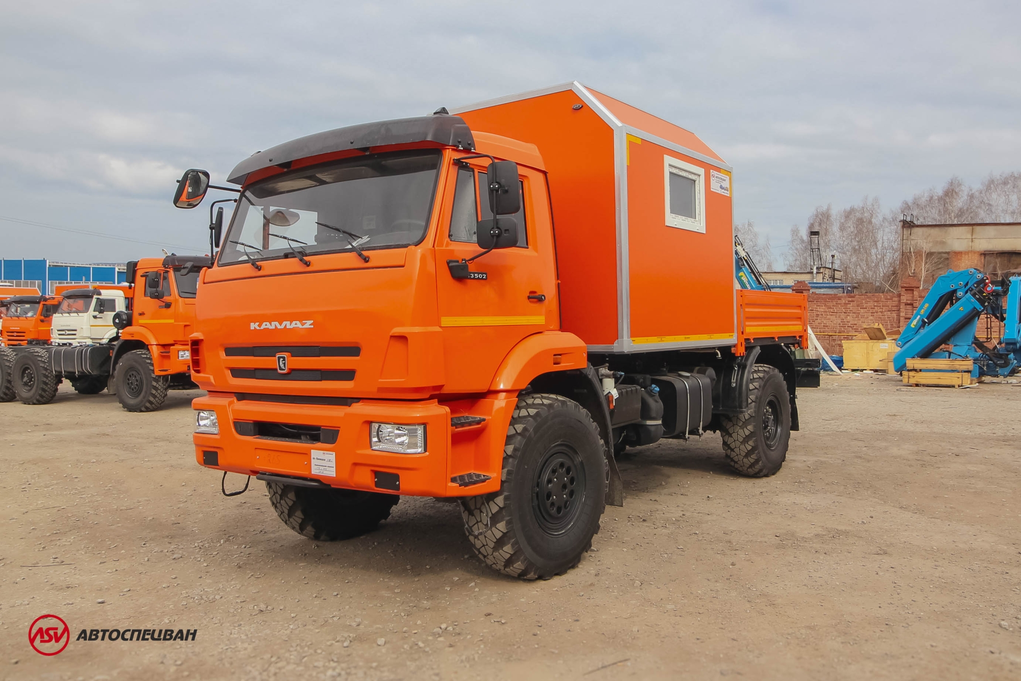ГПА КамАЗ 43502-3036-66 с КМУ ИМ-20 5