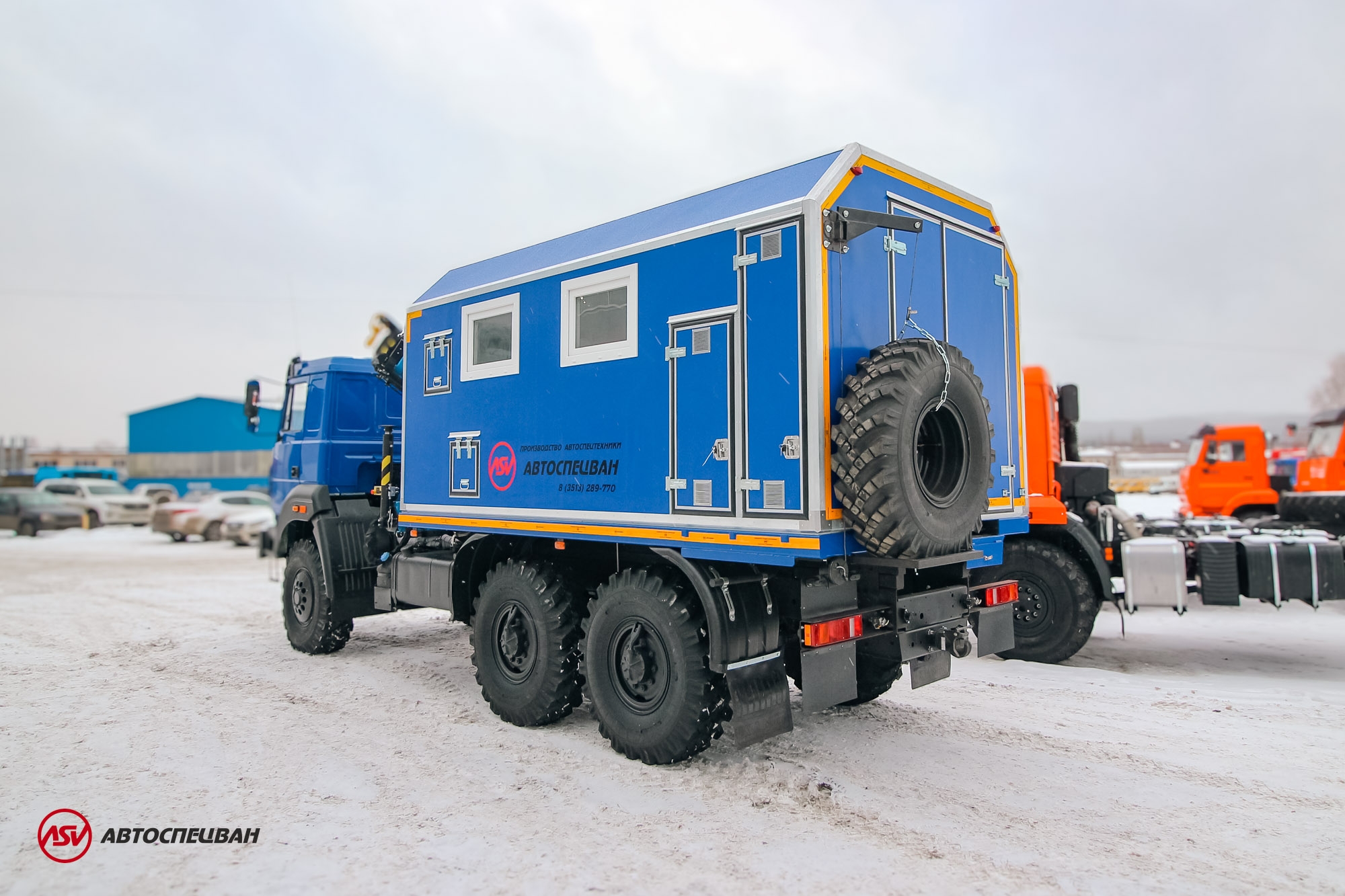 Передвижная мастерская ПАРМ Урал 4320-4151-81Е5 с токарным станком и КМУ ИМ-95 2