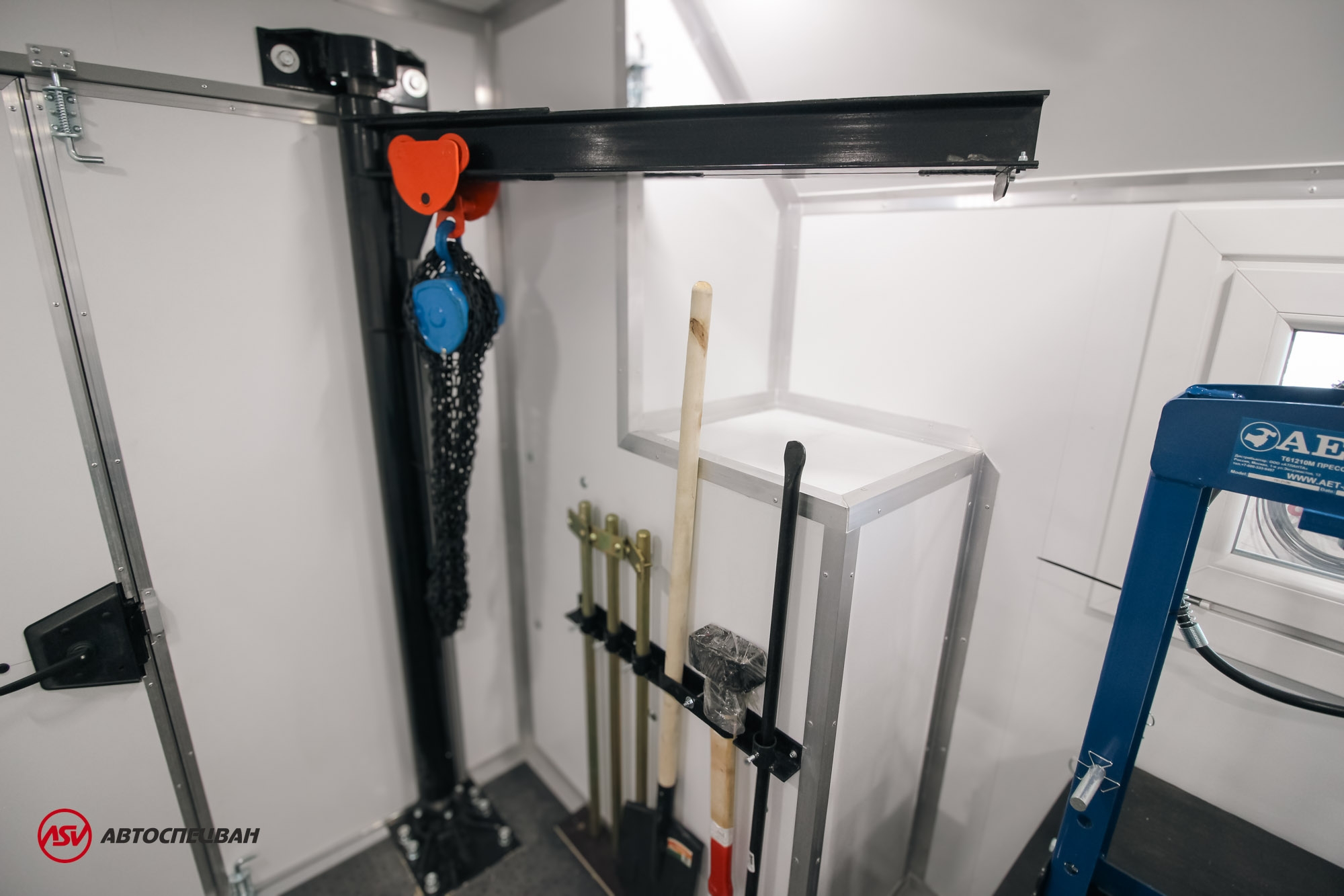 Передвижная мастерская ПАРМ Урал 4320-4151-81Е5 с токарным станком и КМУ ИМ-95 14