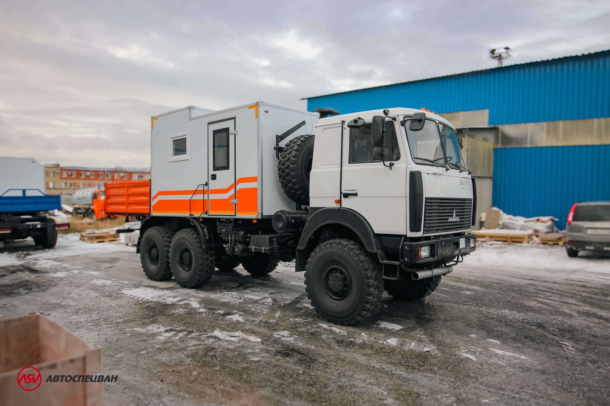 Передвижная мастерская ПАРМ МАЗ 6317F9-571-051 0