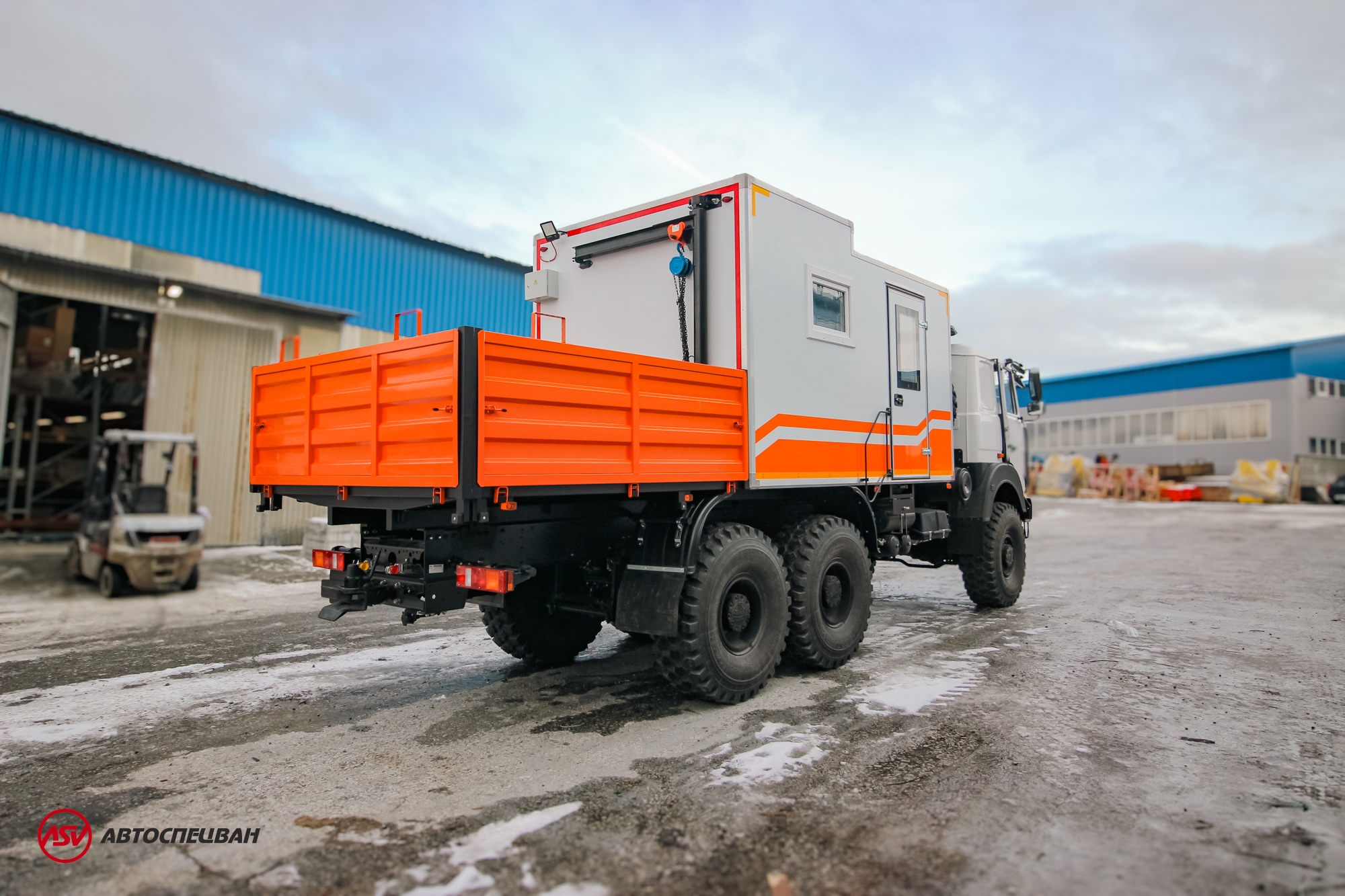 Передвижная мастерская ПАРМ МАЗ 6317F9-571-051 1