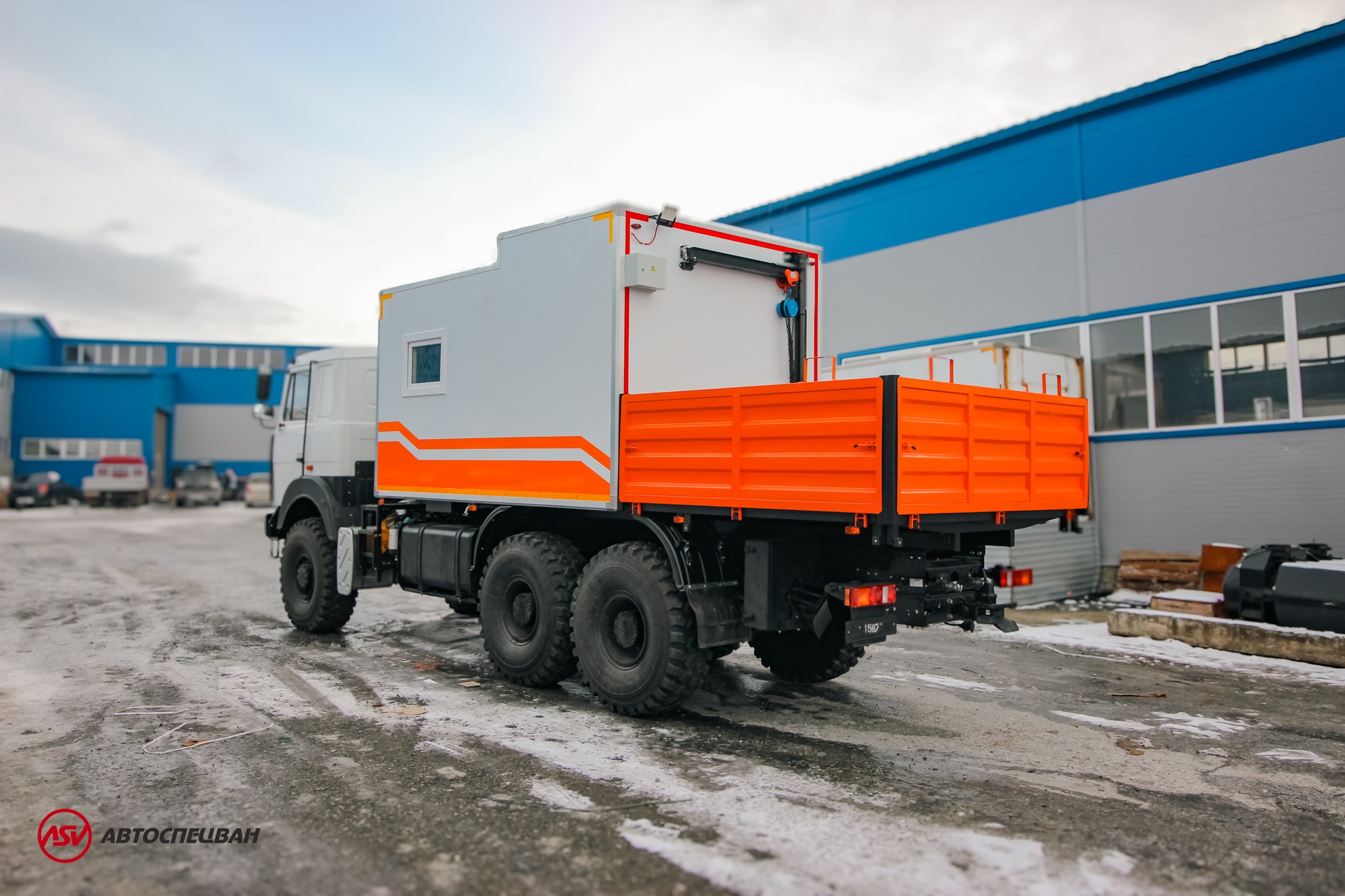 Передвижная мастерская ПАРМ МАЗ 6317F9-571-051 2