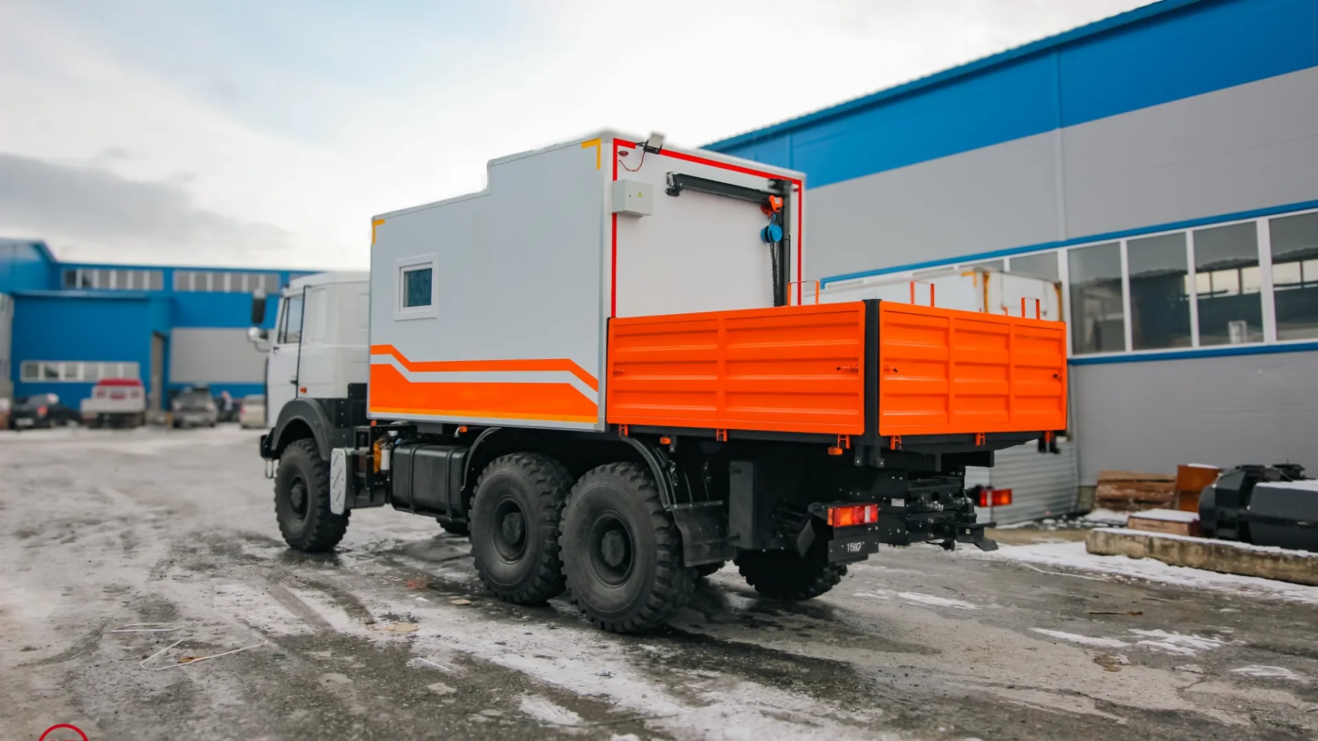 Передвижная мастерская ПАРМ МАЗ 6317F9-571-051 2