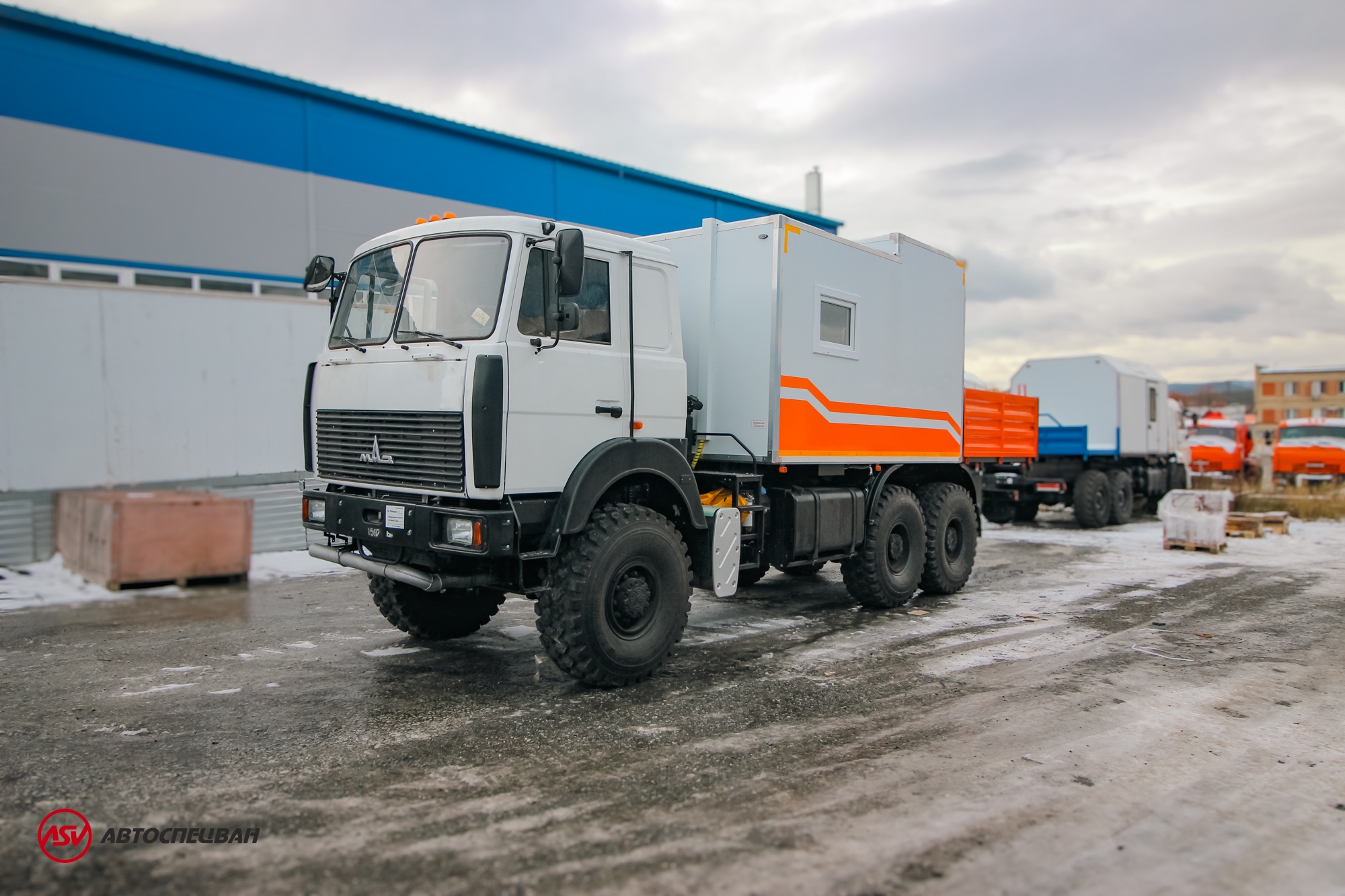 Передвижная мастерская ПАРМ МАЗ 6317F9-571-051 6