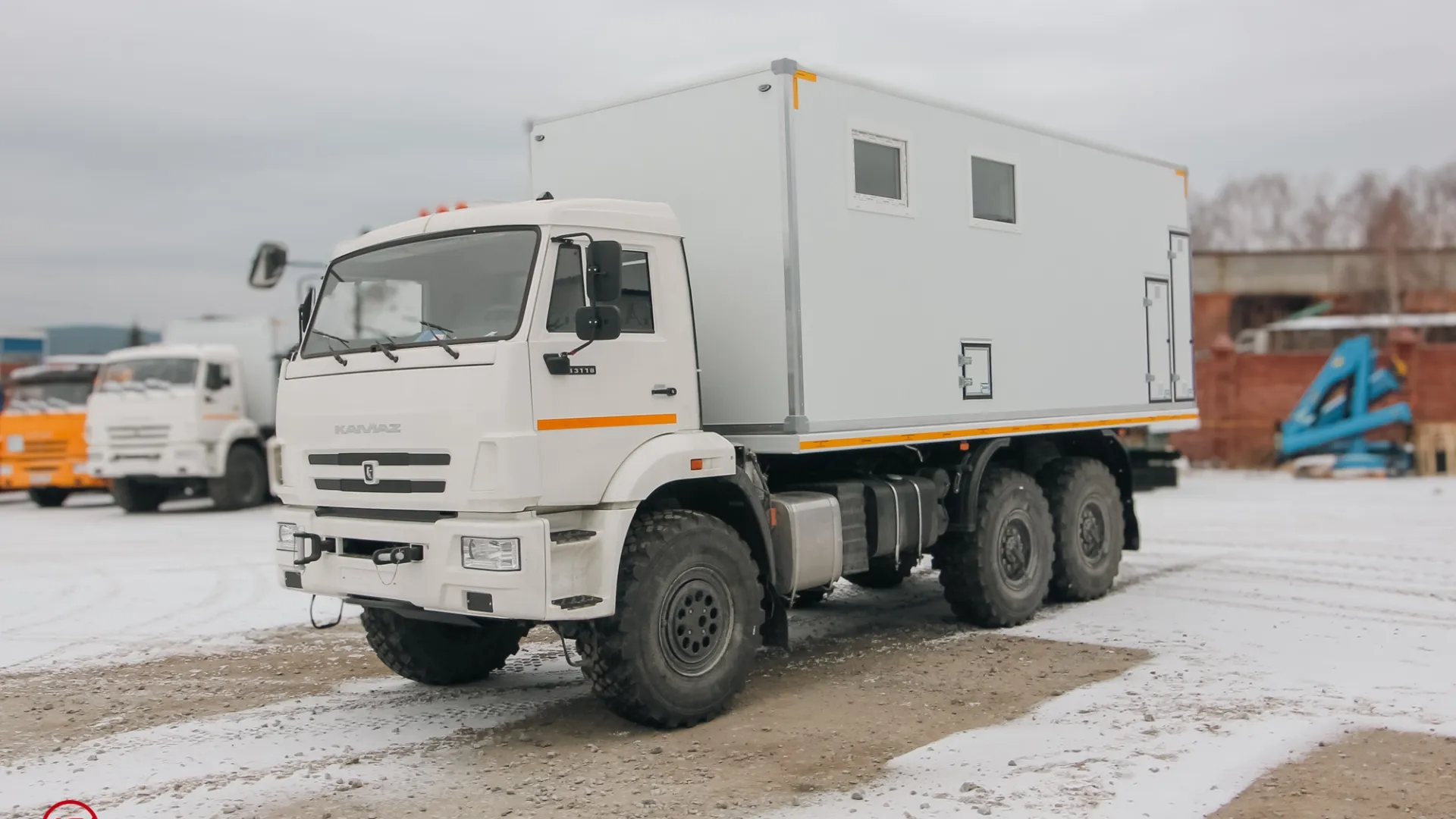 Передвижная мастерская ПАРМ АСВ КАМАЗ 43118-3027-50 с жилым отсеком 3