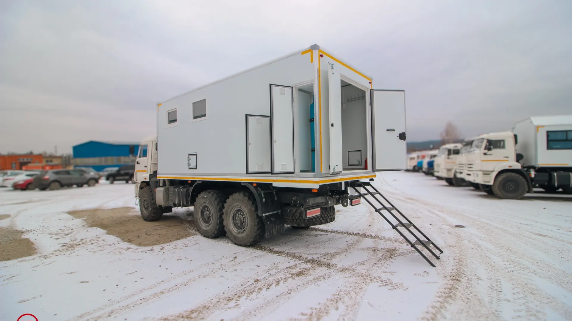 Передвижная мастерская ПАРМ АСВ КАМАЗ 43118-3027-50 с жилым отсеком 7