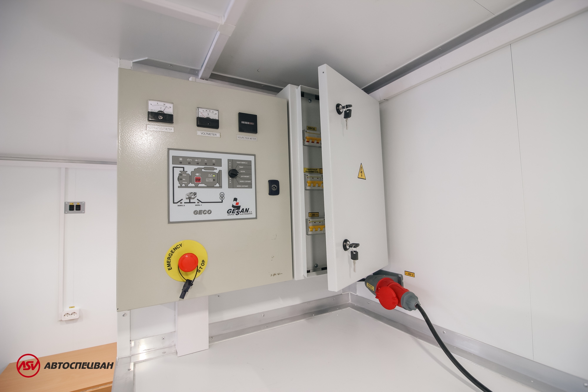 Передвижная мастерская ПАРМ АСВ КАМАЗ 43118-3027-50 с жилым отсеком 14