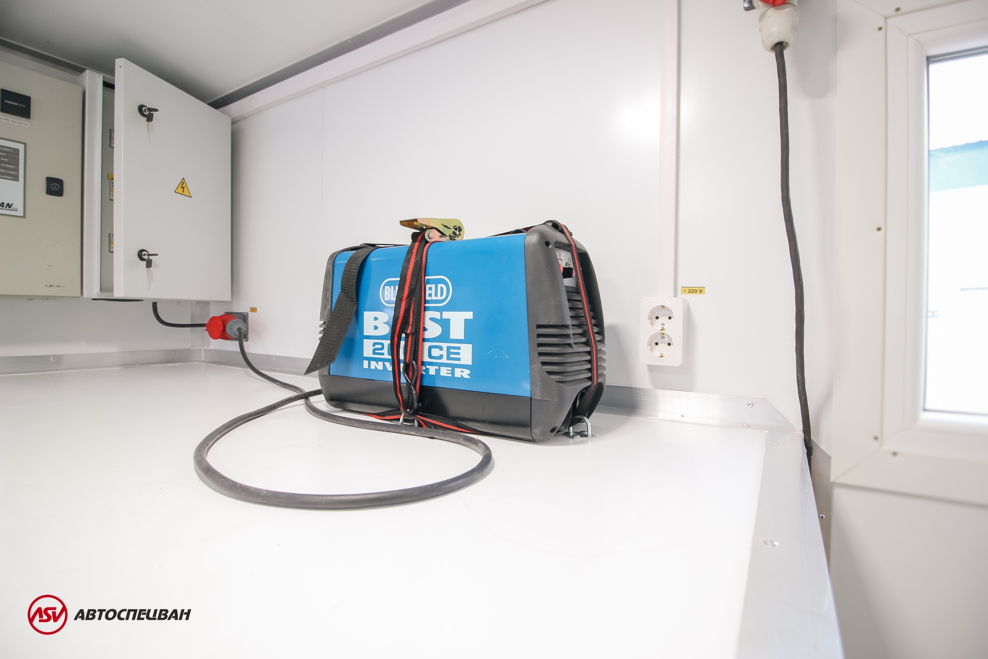 Передвижная мастерская ПАРМ АСВ КАМАЗ 43118-3027-50 с жилым отсеком 13