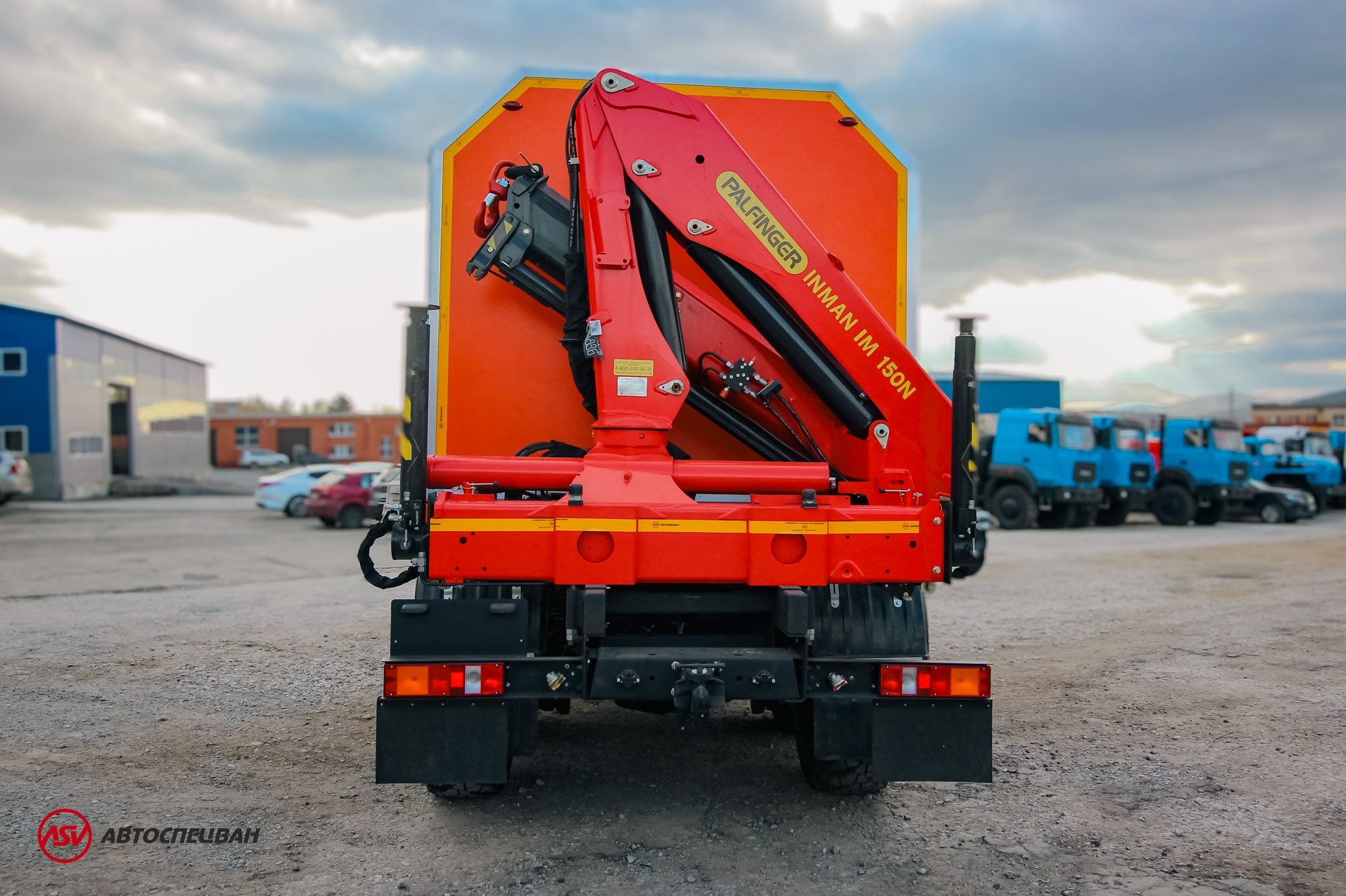 Передвижная мастерская ПАРМ АСВ 7722G4 Урал-NEXT4320-6952-72(Е5)Г38 с КМУ ИМ-150N 2