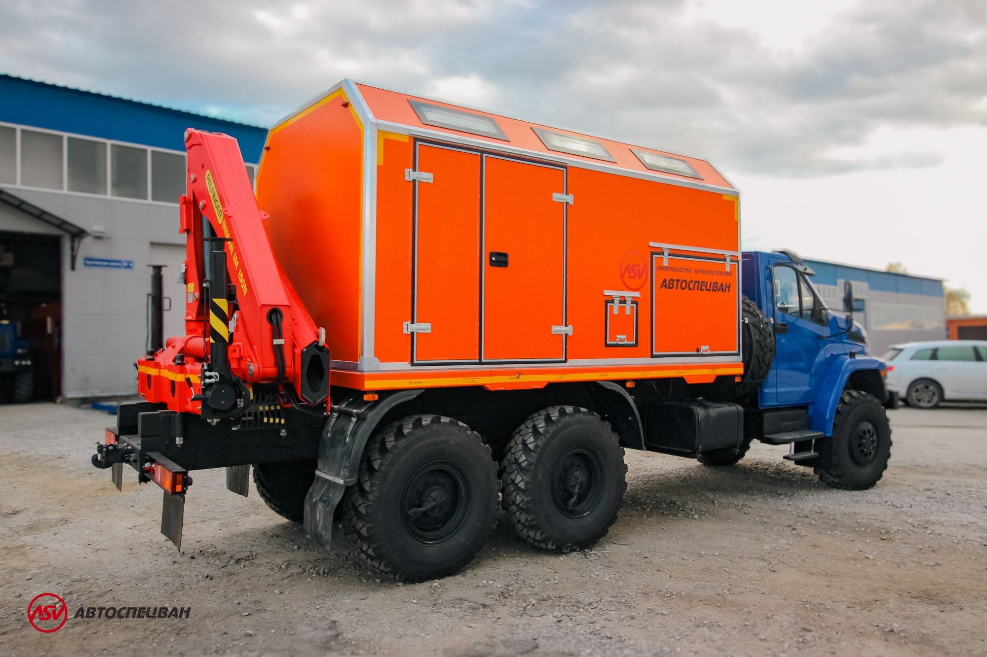 Передвижная мастерская ПАРМ АСВ 7722G4 Урал-NEXT4320-6952-72(Е5)Г38 с КМУ ИМ-150N 4