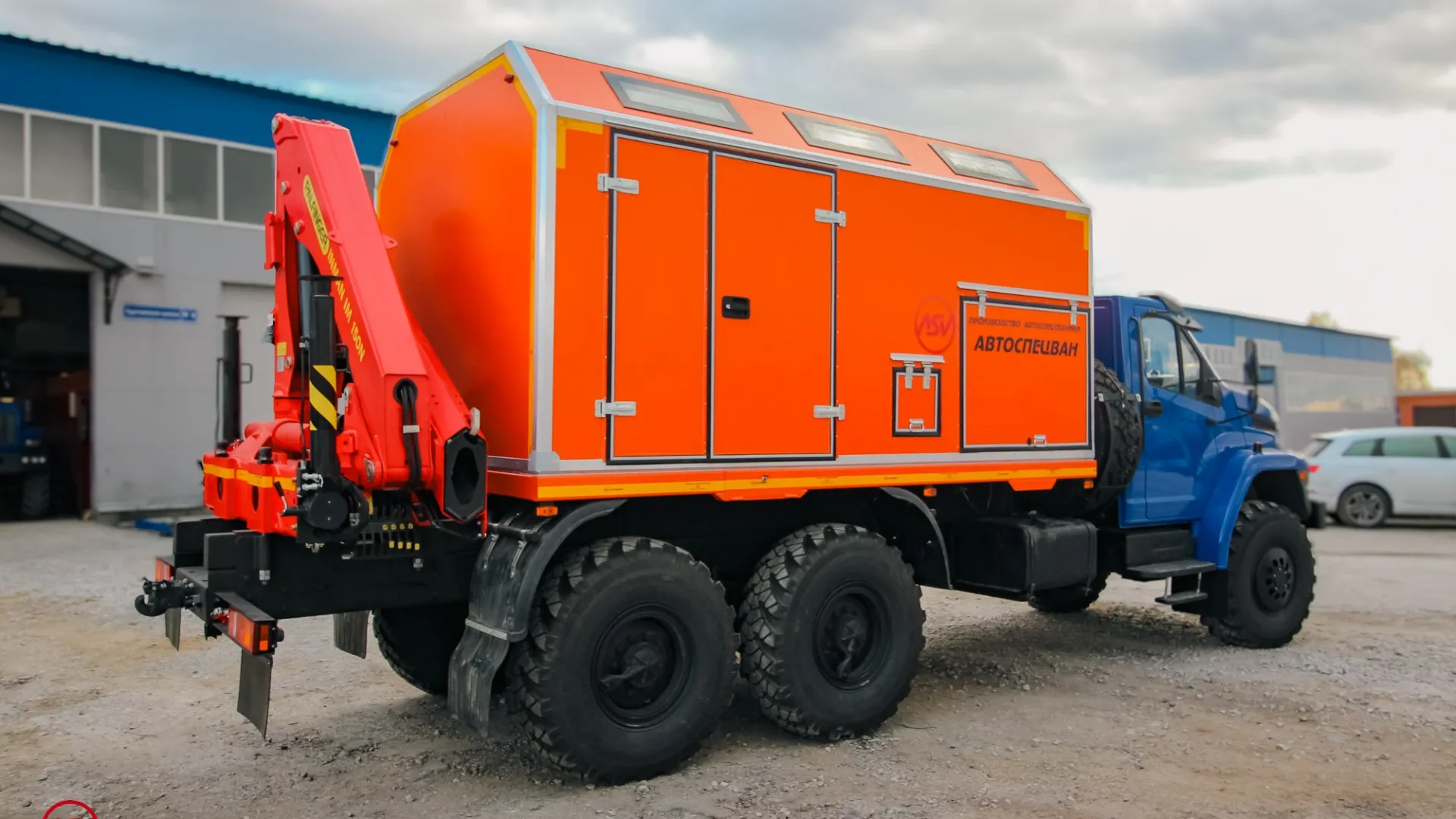 Передвижная мастерская ПАРМ АСВ 7722G4 Урал-NEXT4320-6952-72(Е5)Г38 с КМУ ИМ-150N 4