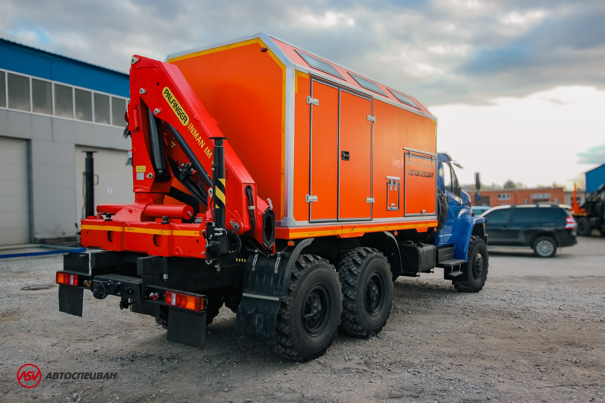 Передвижная мастерская ПАРМ АСВ 7722G4 Урал-NEXT4320-6952-72(Е5)Г38 с КМУ ИМ-150N 3