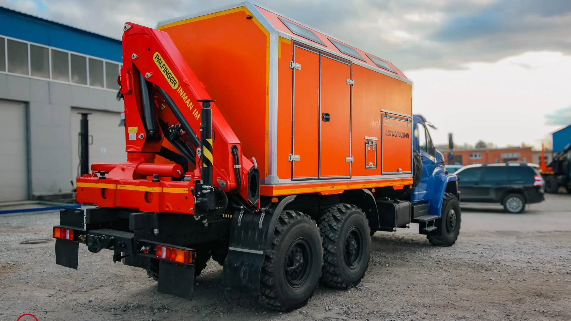 Передвижная мастерская ПАРМ АСВ 7722G4 Урал-NEXT4320-6952-72(Е5)Г38 с КМУ ИМ-150N 3