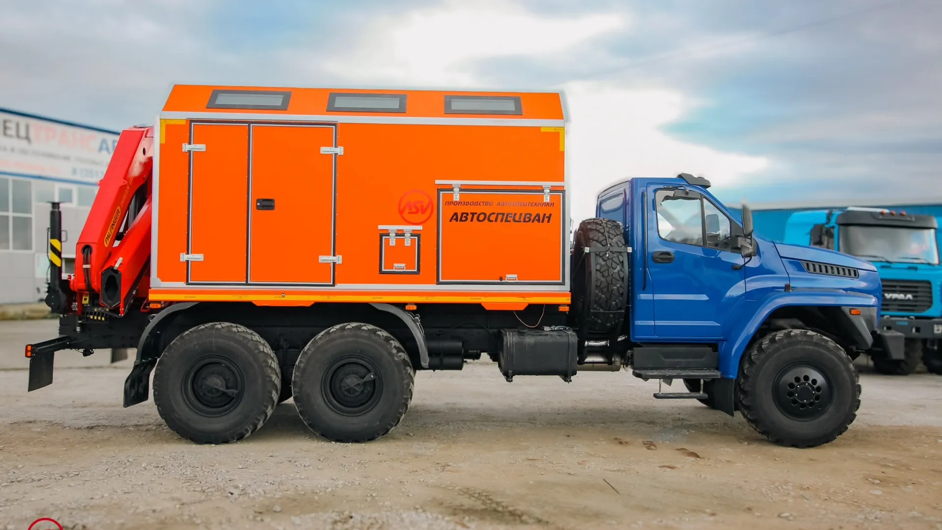 Передвижная мастерская ПАРМ АСВ 7722G4 Урал-NEXT4320-6952-72(Е5)Г38 с КМУ ИМ-150N 5