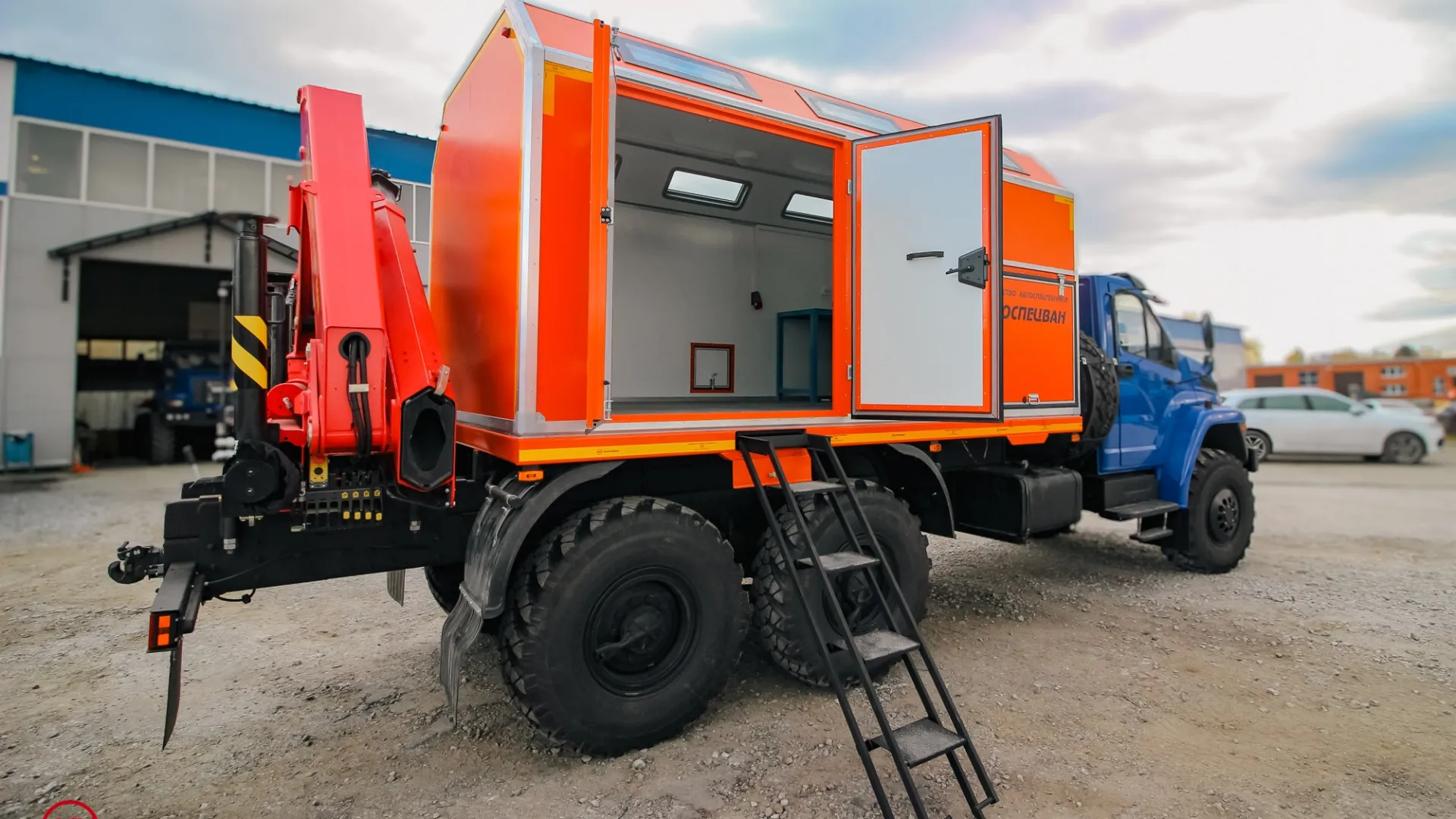 Передвижная мастерская ПАРМ АСВ 7722G4 Урал-NEXT4320-6952-72(Е5)Г38 с КМУ ИМ-150N 6
