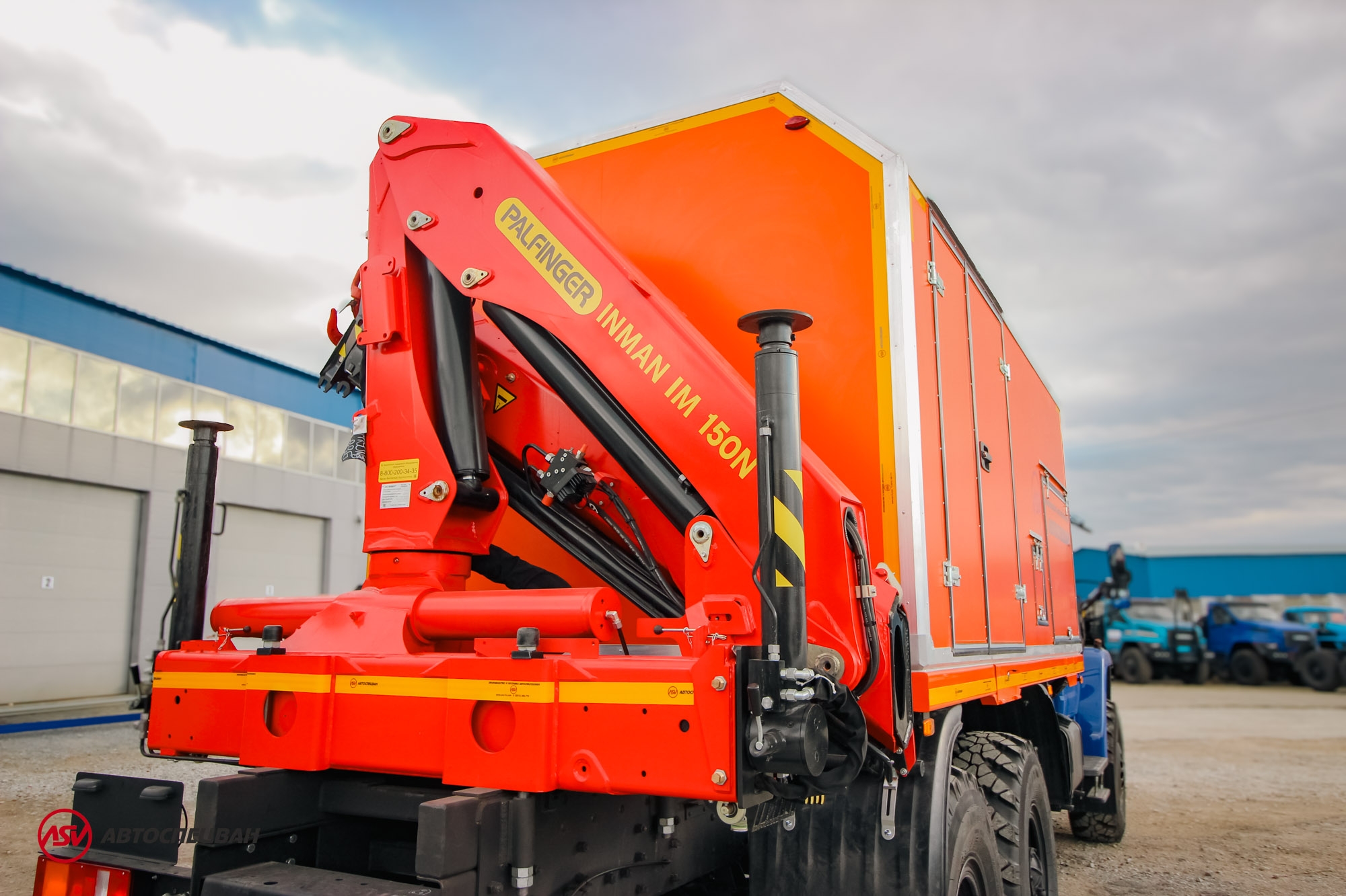 Передвижная мастерская ПАРМ АСВ 7722G4 Урал-NEXT4320-6952-72(Е5)Г38 с КМУ ИМ-150N 13