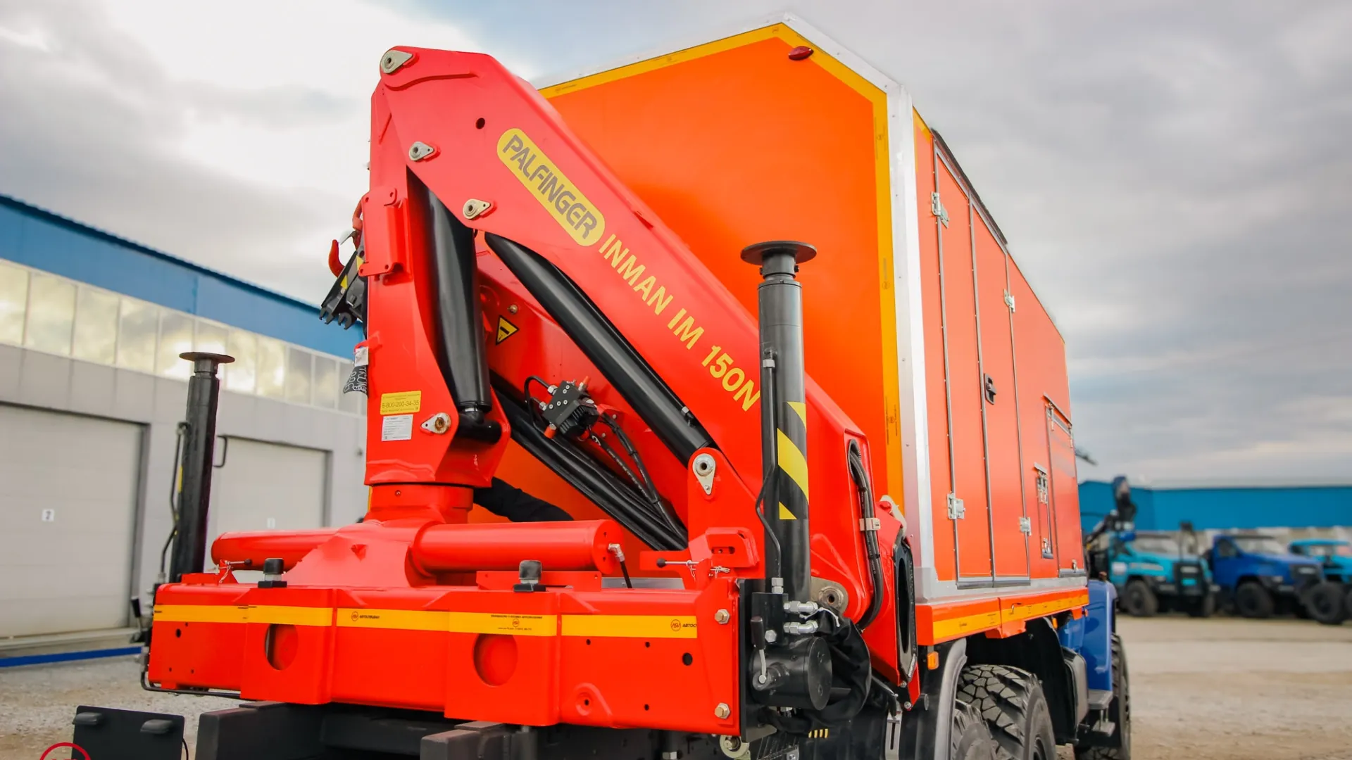 Передвижная мастерская ПАРМ АСВ 7722G4 Урал-NEXT4320-6952-72(Е5)Г38 с КМУ ИМ-150N 13
