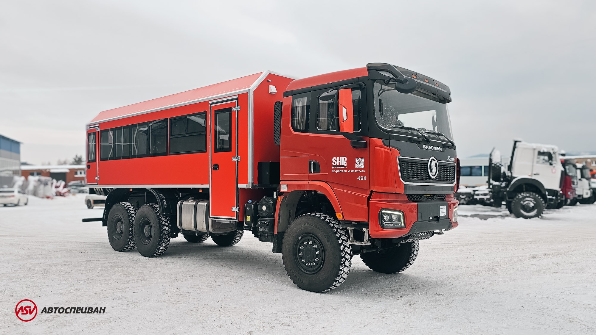 Вахтовый автобус Shacman X3000, 28 мест (кондиционер) 0