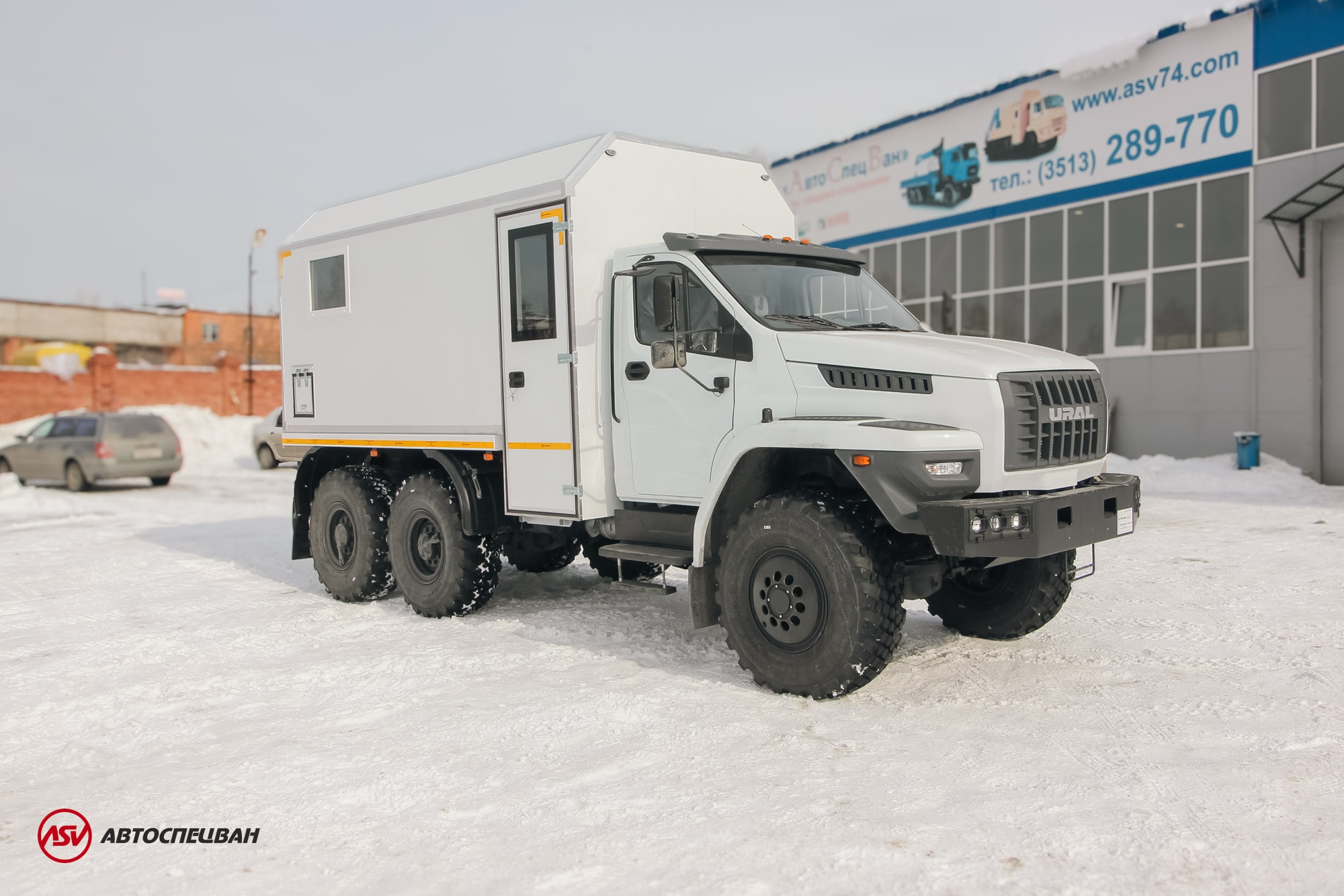 Передвижная мастерская ПАРМ УРАЛ NEXT 4320-6952-73(Е5) с отсеком для перевозки людей 0