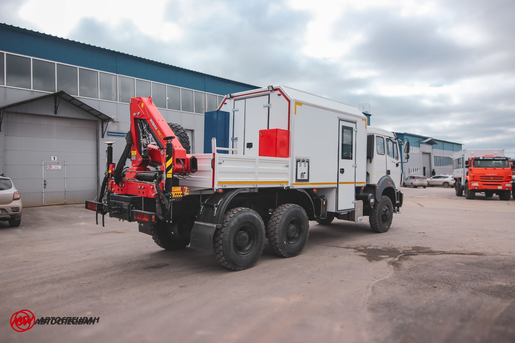 АРОК BeiBen 2538AТ с КМУ ИМ 77 1