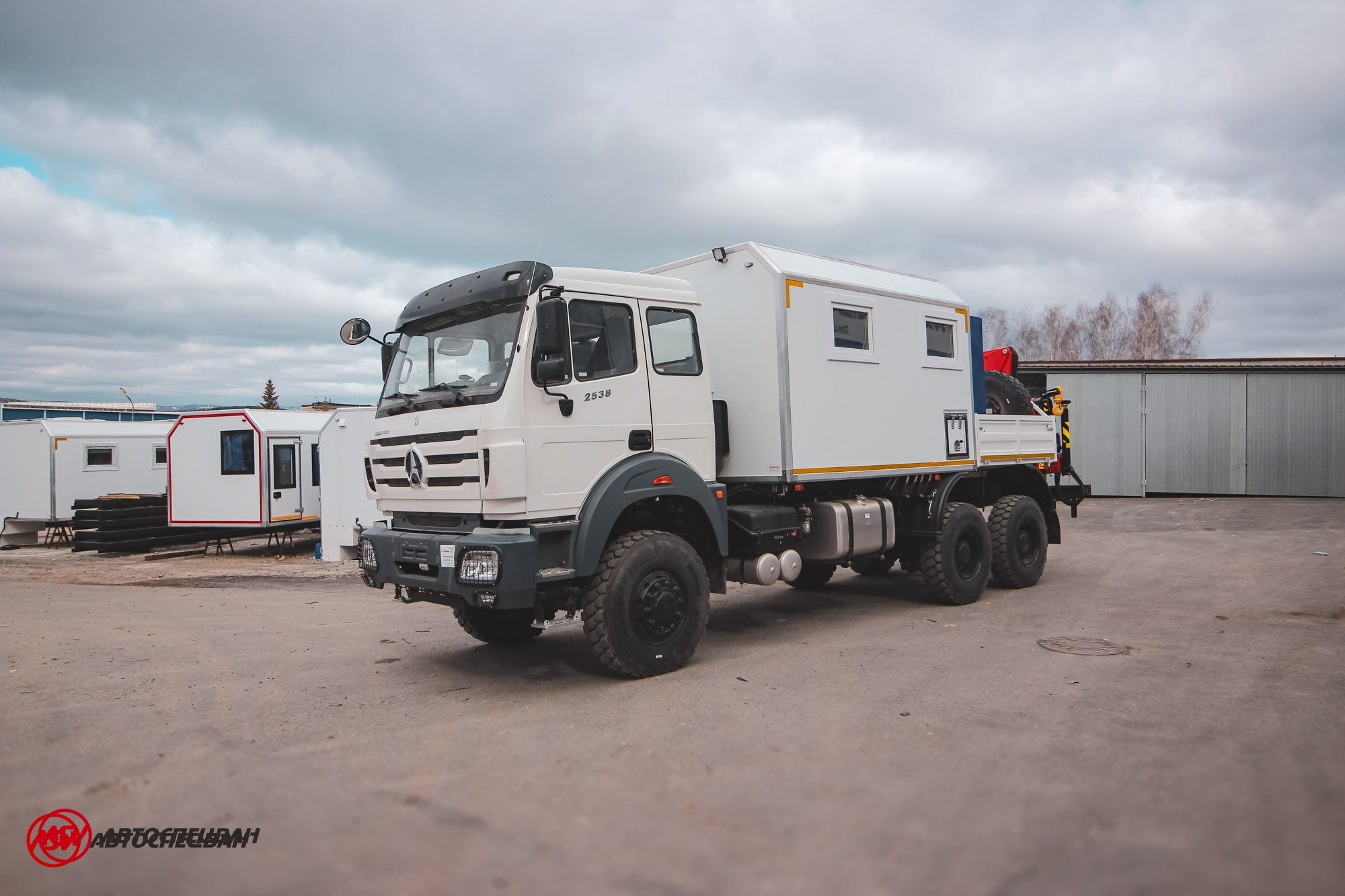 АРОК BeiBen 2538AТ с КМУ ИМ 77 3