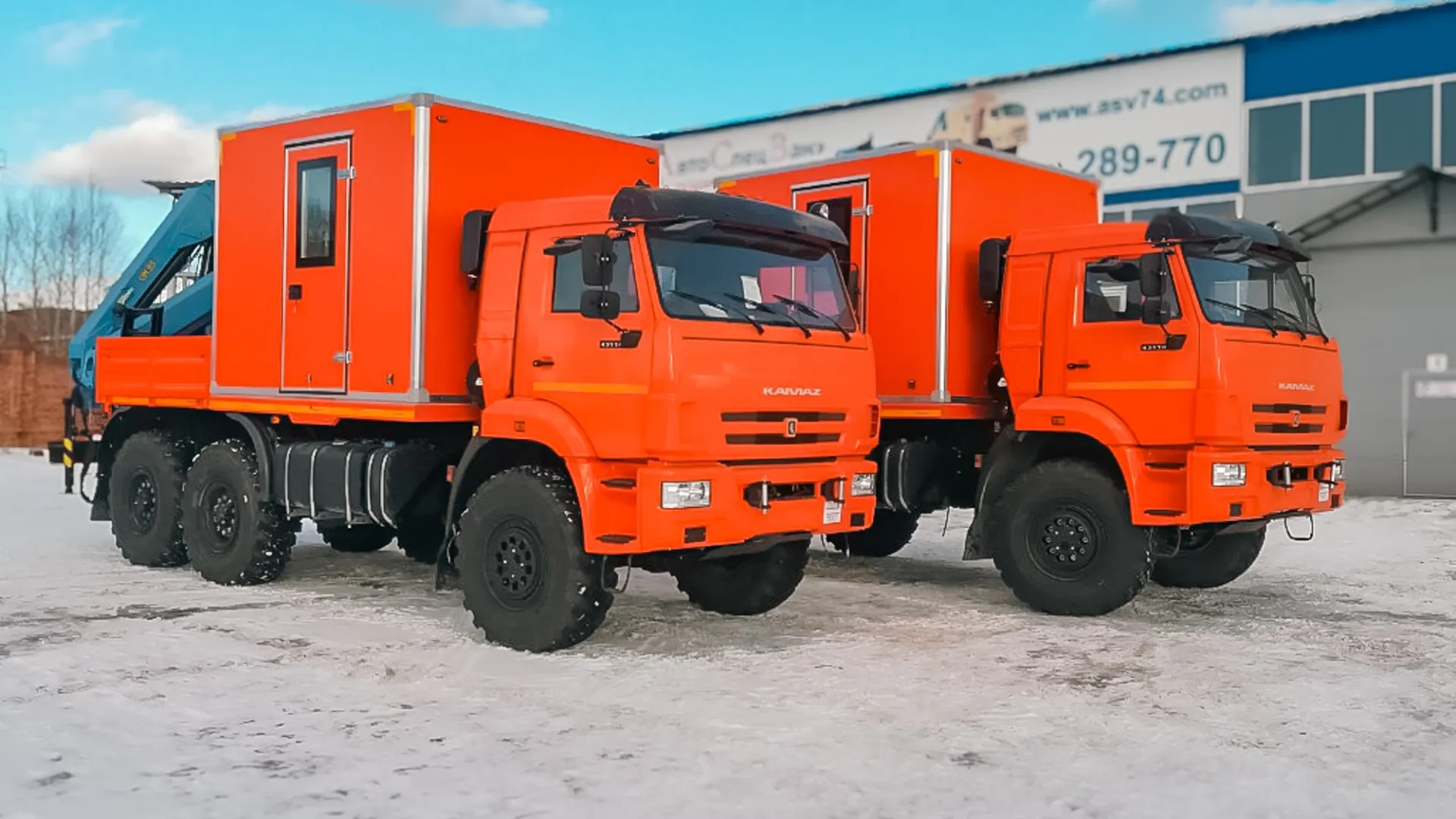 Передвижная мастерская ПАРМ КамАЗ 43118-3027-50 с токарным станком и КМУ ИМ-95 0