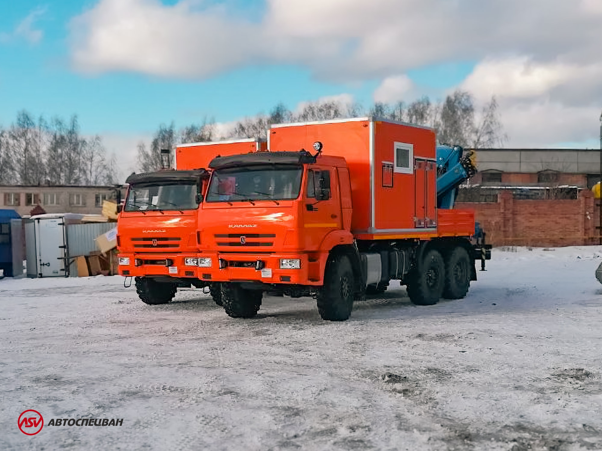 Передвижная мастерская ПАРМ КамАЗ 43118-3027-50 с токарным станком и КМУ ИМ-95 1