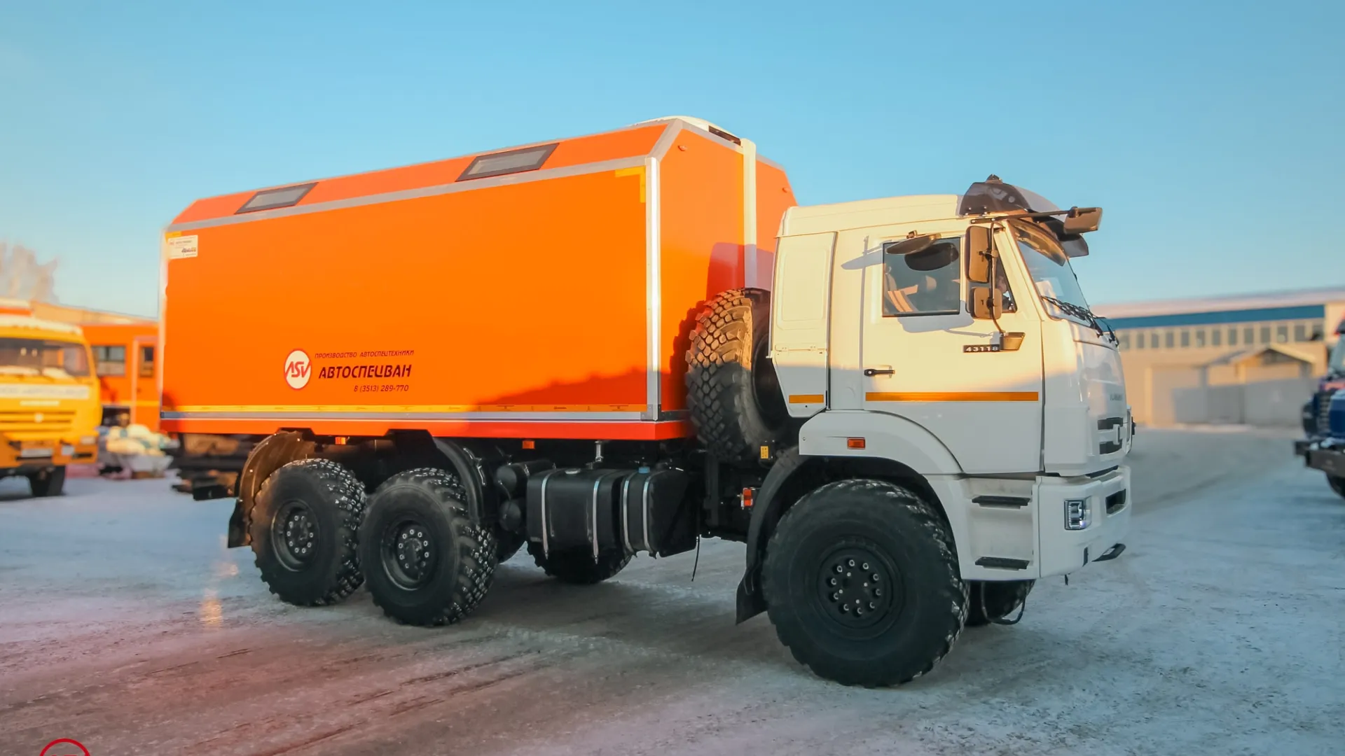 Передвижная мастерская ПАРМ КамАЗ 43118-50 0