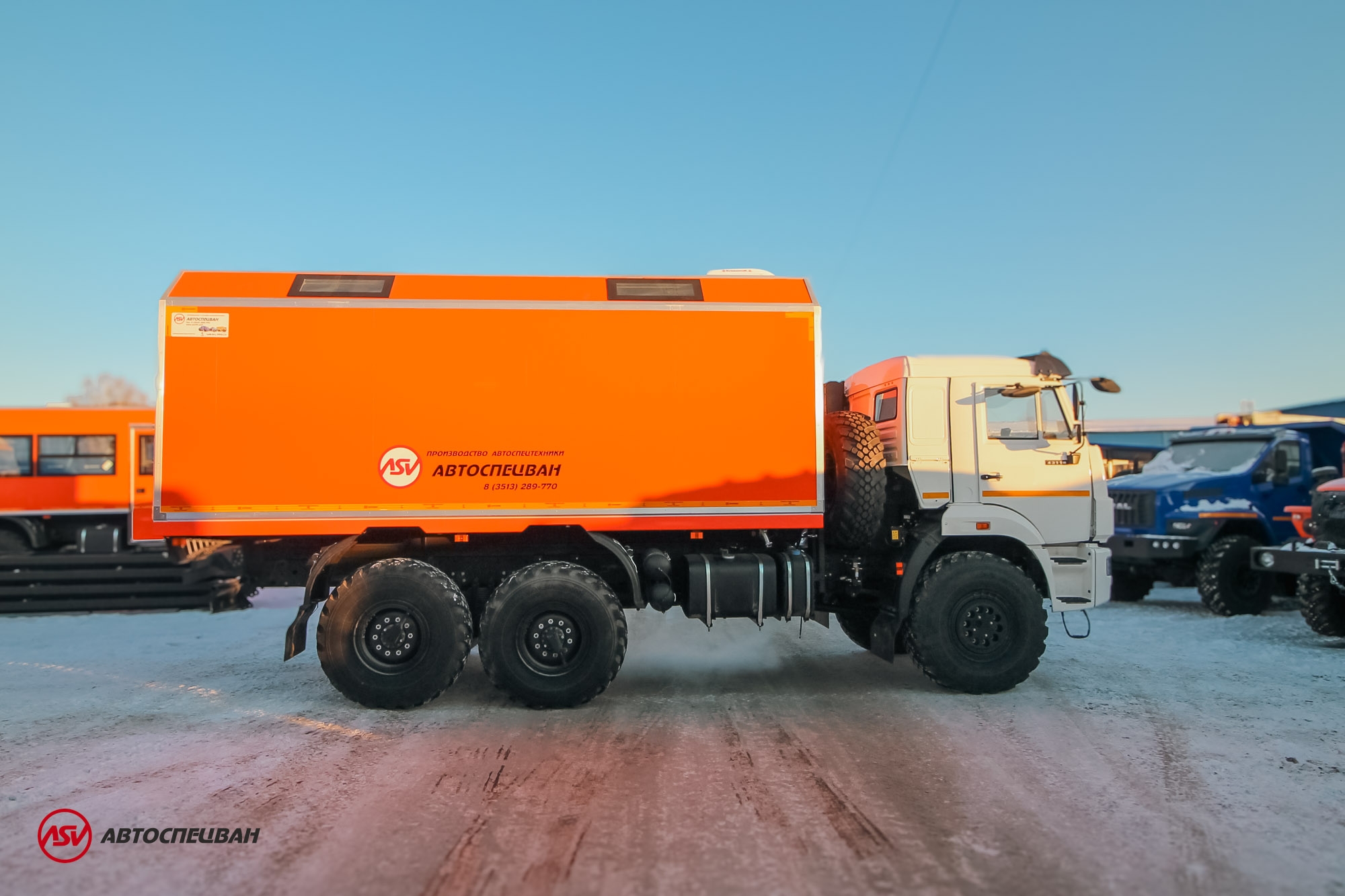 Передвижная мастерская ПАРМ КамАЗ 43118-50 2