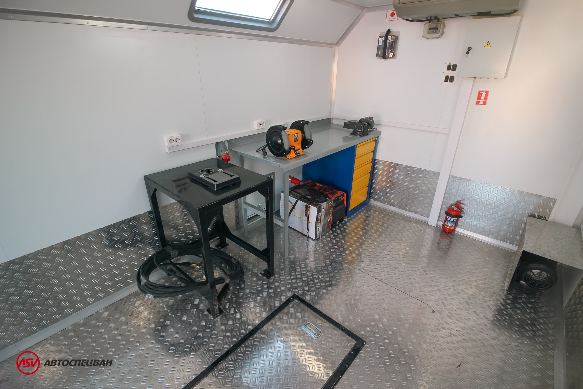 Передвижная мастерская ПАРМ КамАЗ 43118-50 4