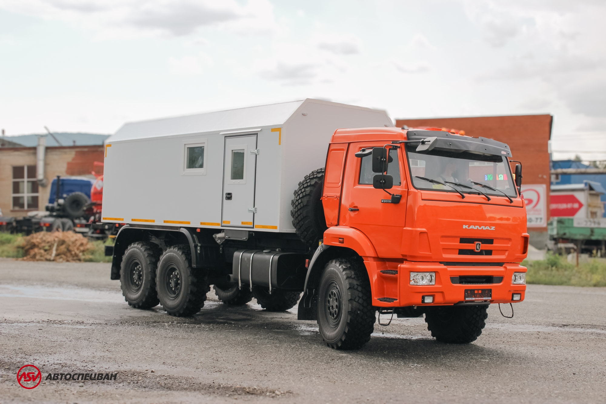 Передвижная мастерская ПАРМ КамАЗ 43118RF без токарного станка 0