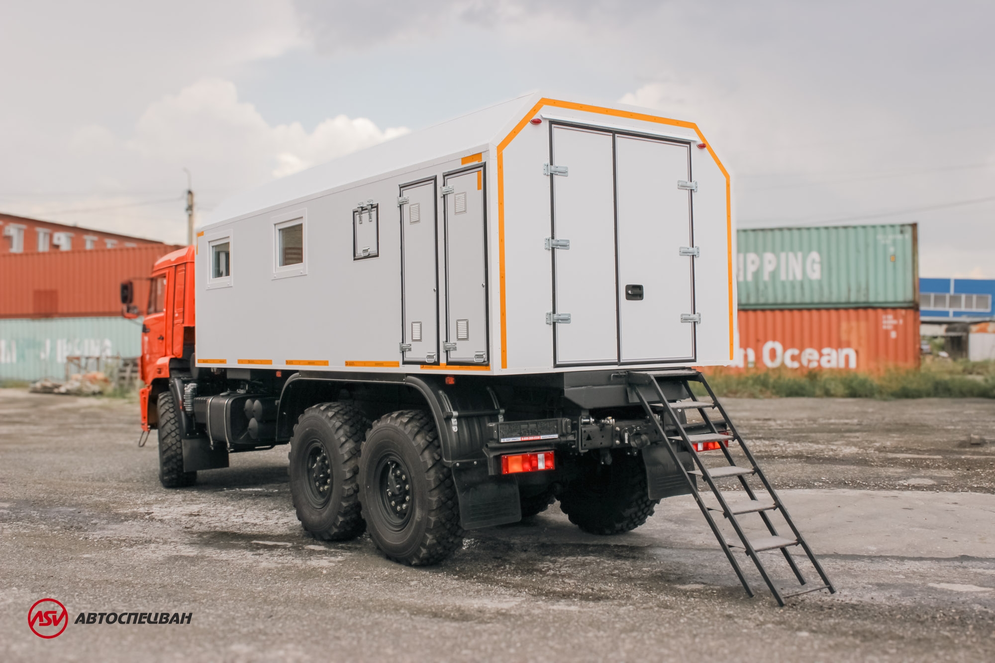 Передвижная мастерская ПАРМ КамАЗ 43118RF без токарного станка 8