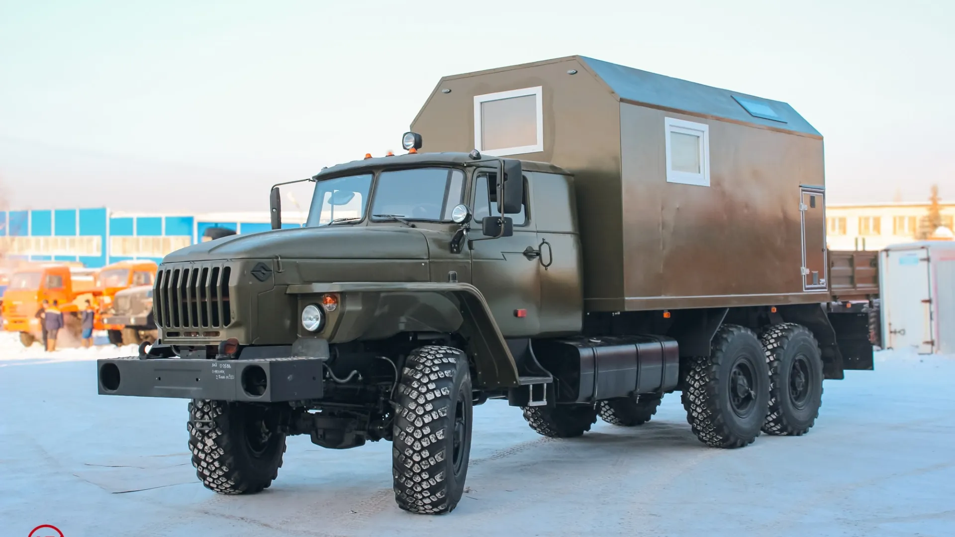 Передвижная мастерская ПАРМ АСВ7721G1-20 Урал 4320-1912-60Е5 с жилым отсеком 3