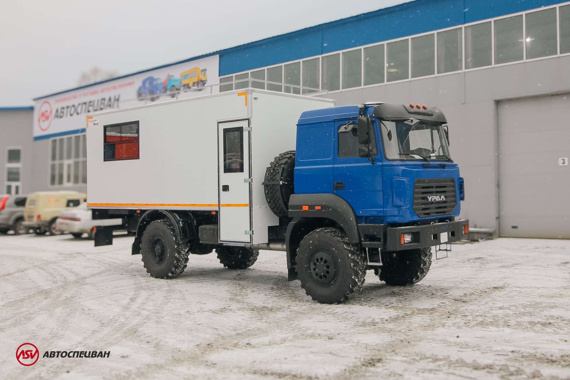 Передвижная мастерская ПАРМ Урал 43206-4512-81Е5 0