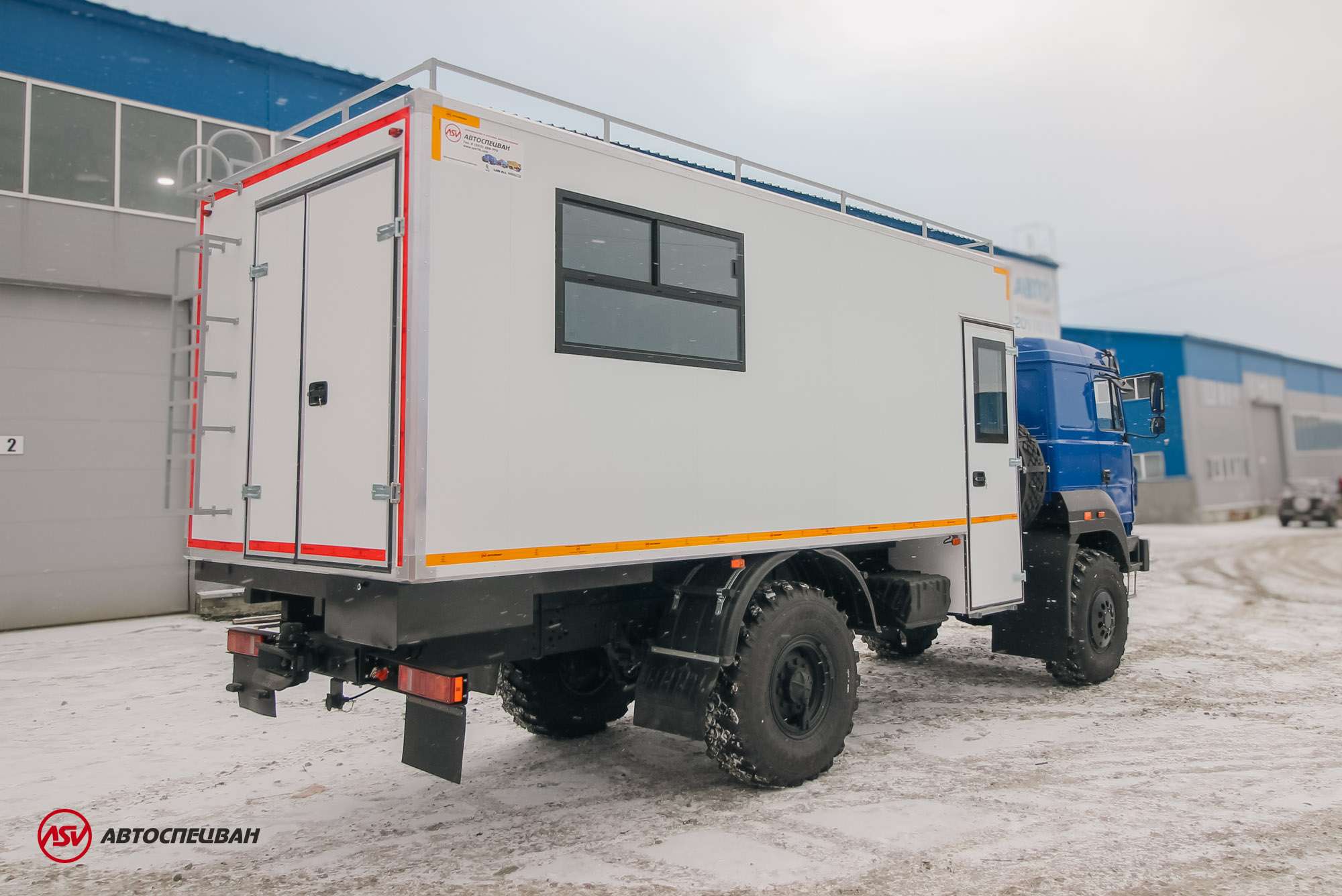 Передвижная мастерская ПАРМ Урал 43206-4512-81Е5 2
