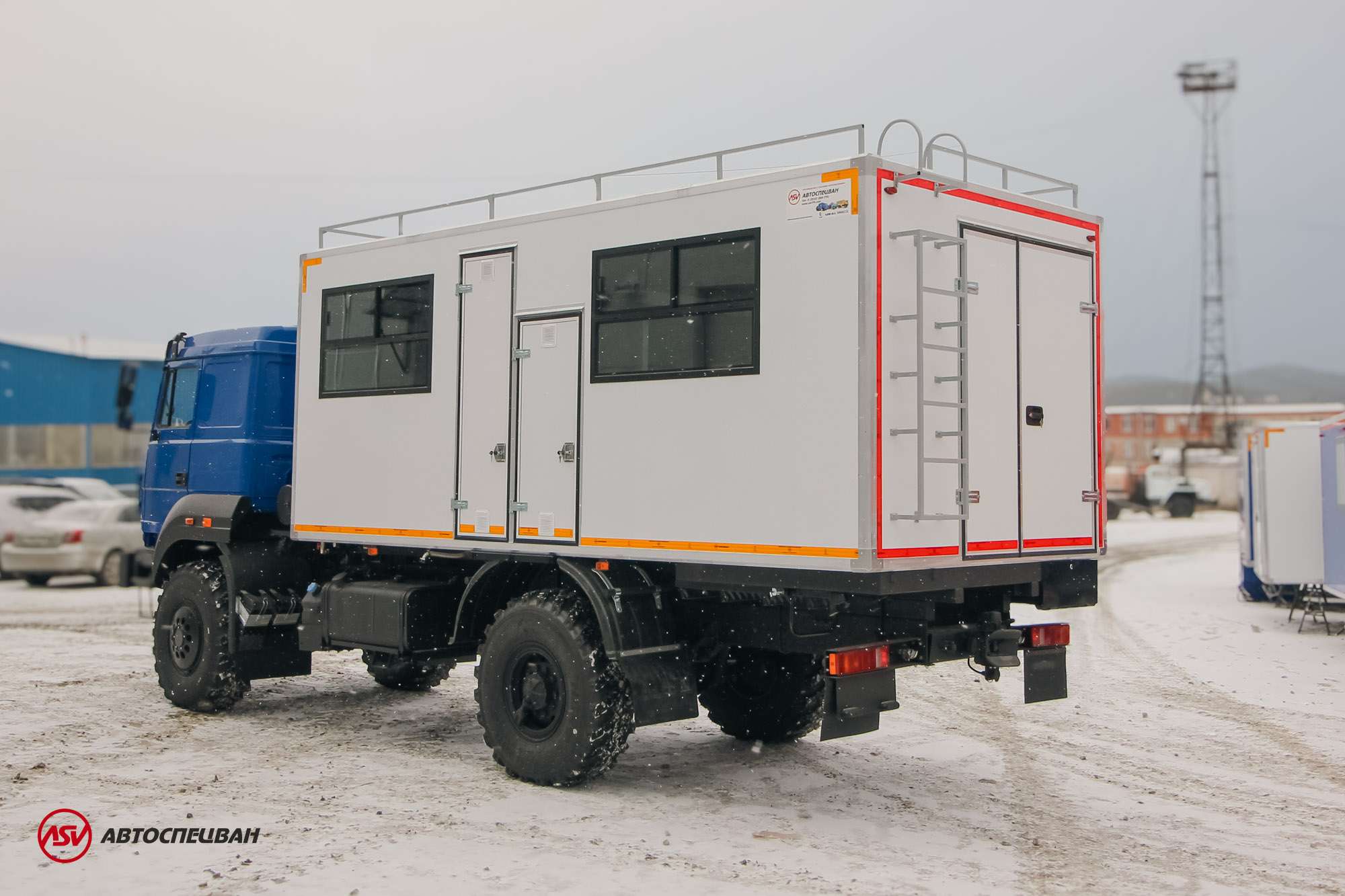 Передвижная мастерская ПАРМ Урал 43206-4512-81Е5 3