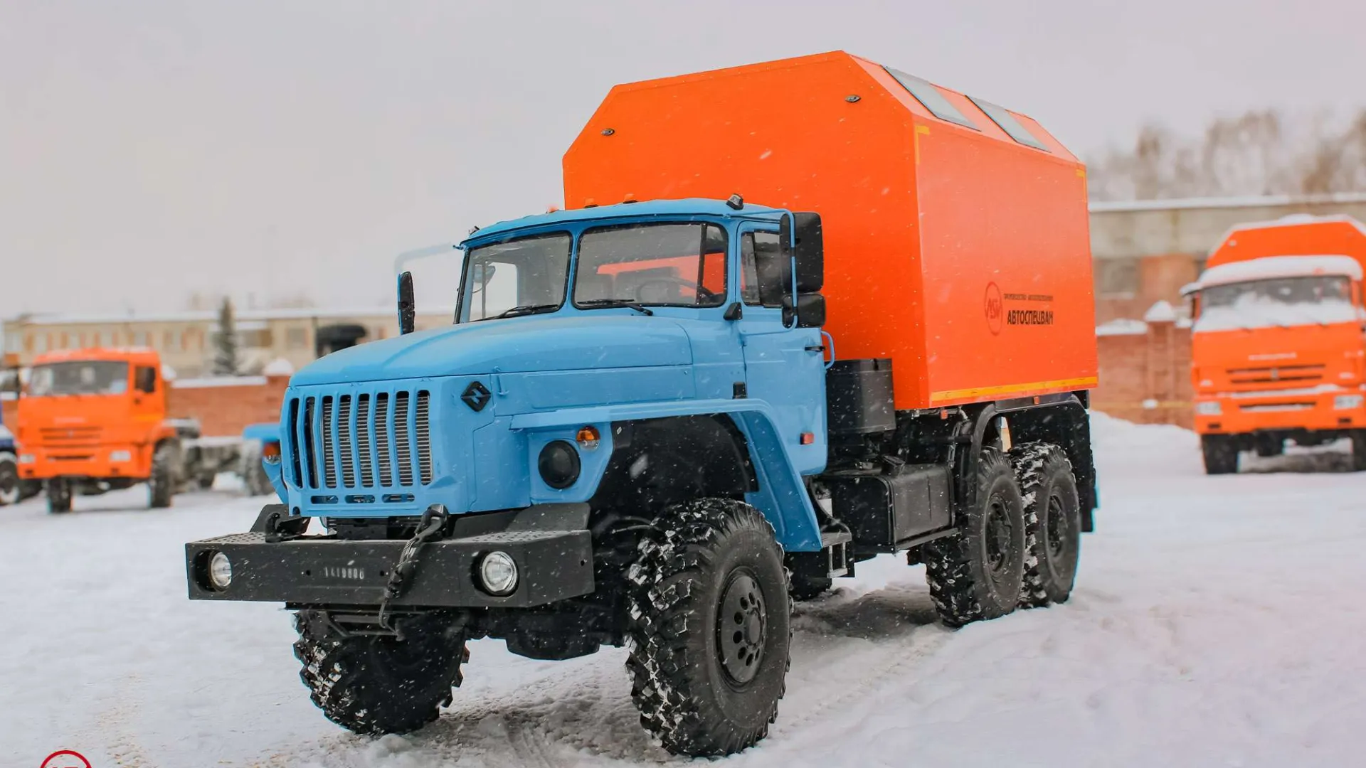 Передвижная мастерская ПАРМ АСВ7721G1-10 Урал 4320-1112-61E5 без токарного станка 3