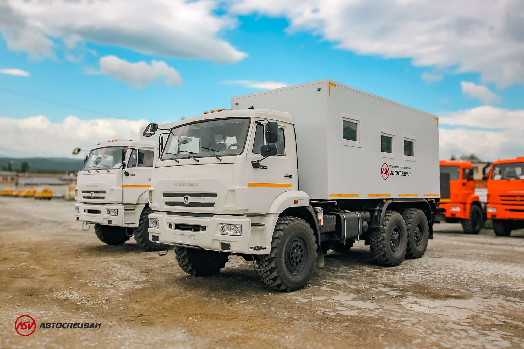 Передвижная столовая (12 мест) на шасси КАМАЗ 43118-3078-50 3