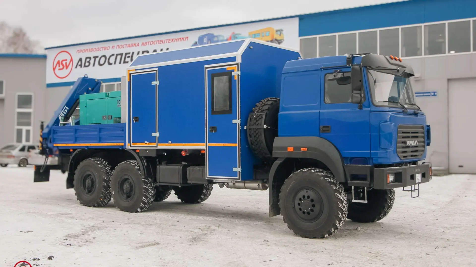ПАРМ Урал 4320-4972-80М с КМУ АНТ 8.5 0