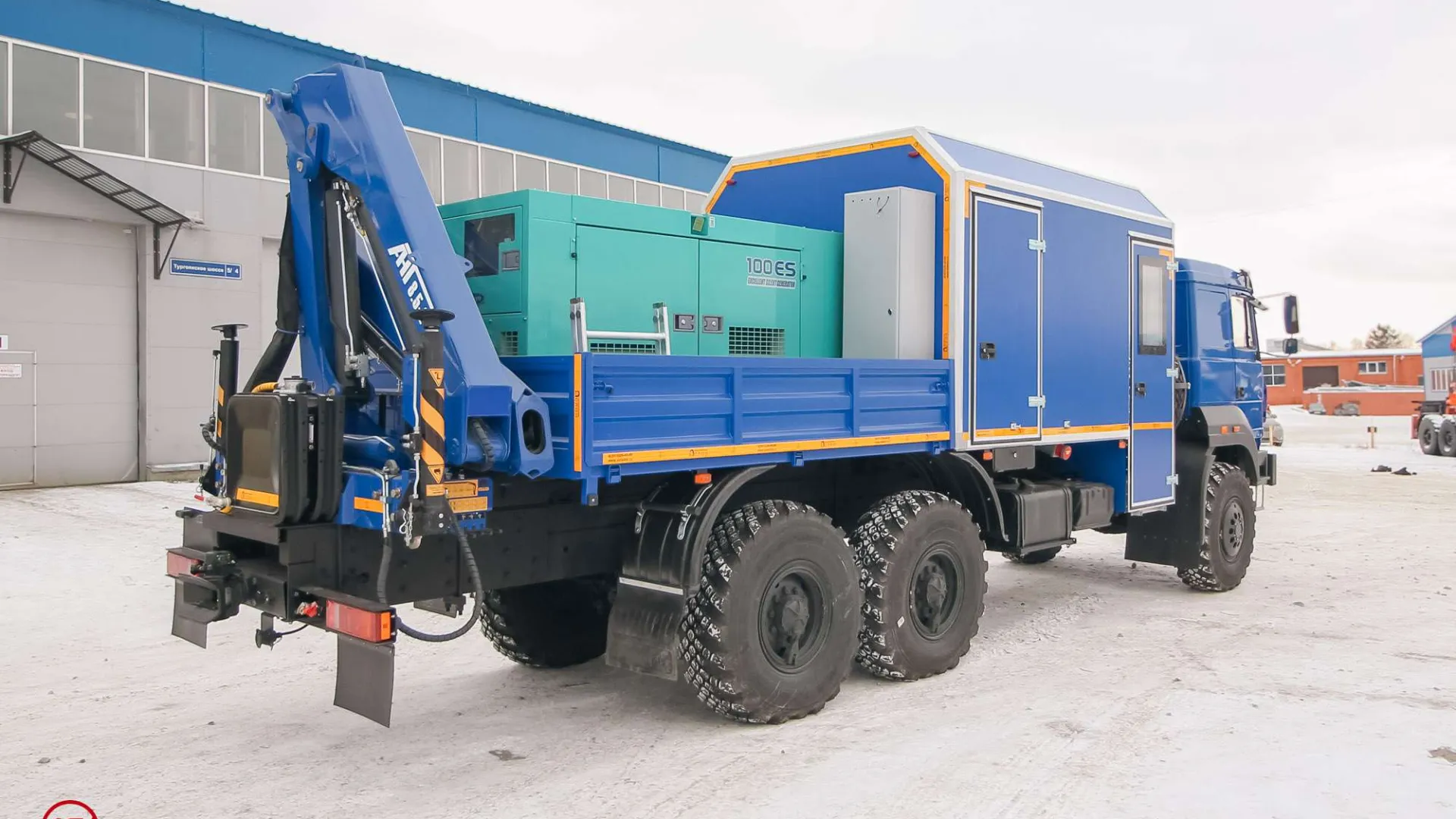 ПАРМ Урал 4320-4972-80М с КМУ АНТ 8.5 3