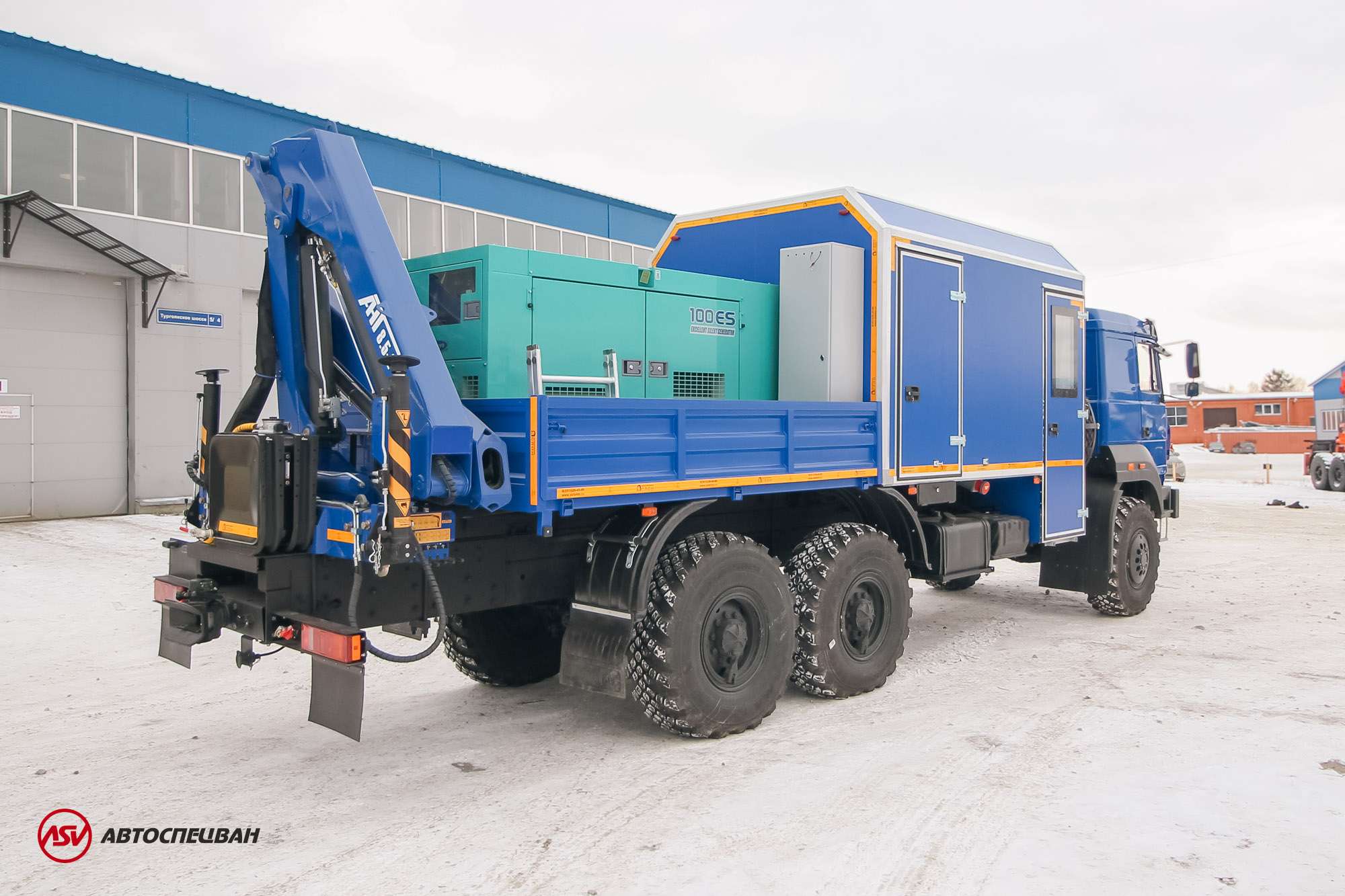 ПАРМ Урал 4320-4972-80М с КМУ АНТ 8.5 6