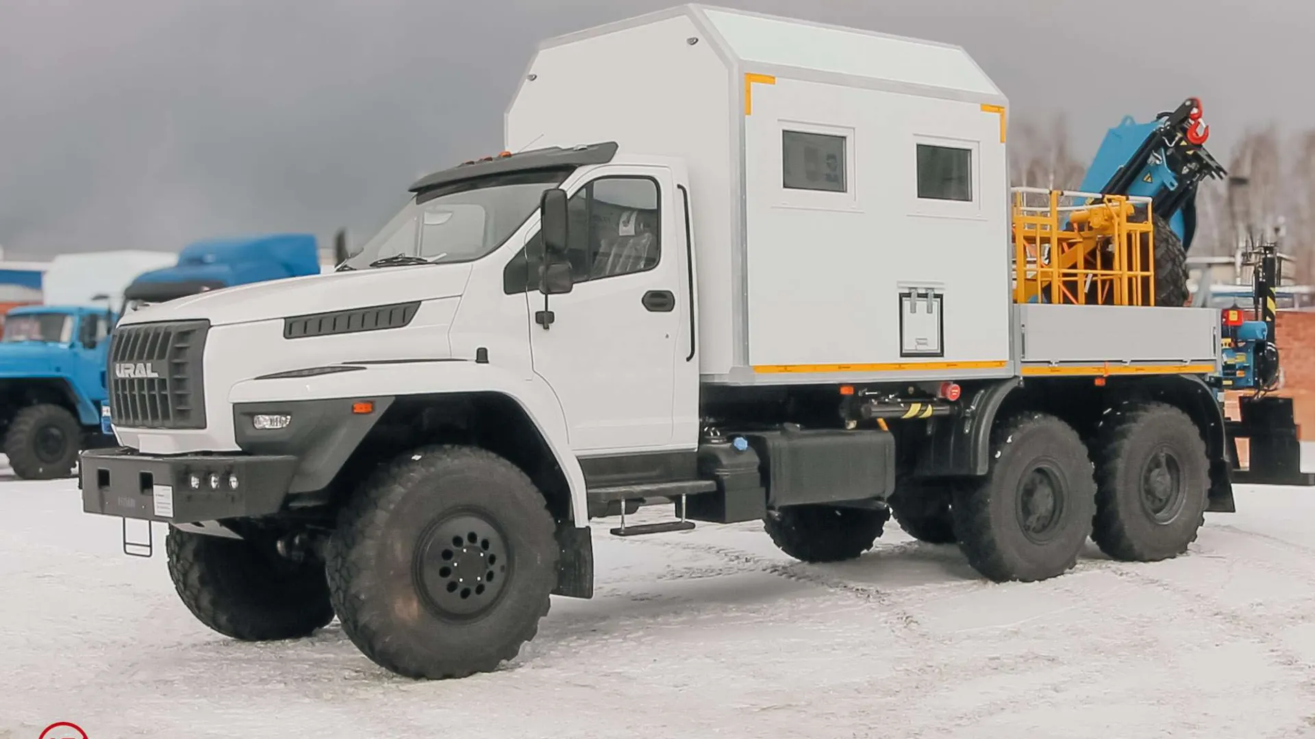 Передвижная мастерская ПАРМ УРАЛ NEXT 4320-6952-72(Е5) с КМУ ИМ-180 1