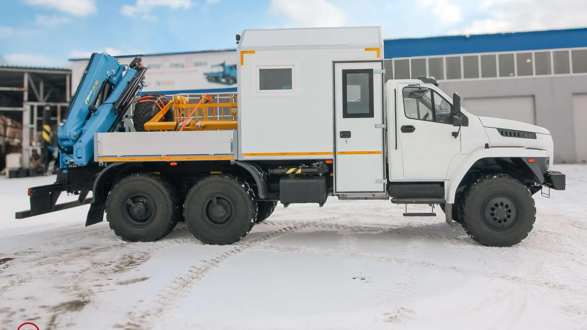 Передвижная мастерская ПАРМ УРАЛ NEXT 4320-6952-72(Е5) с КМУ ИМ-180 3