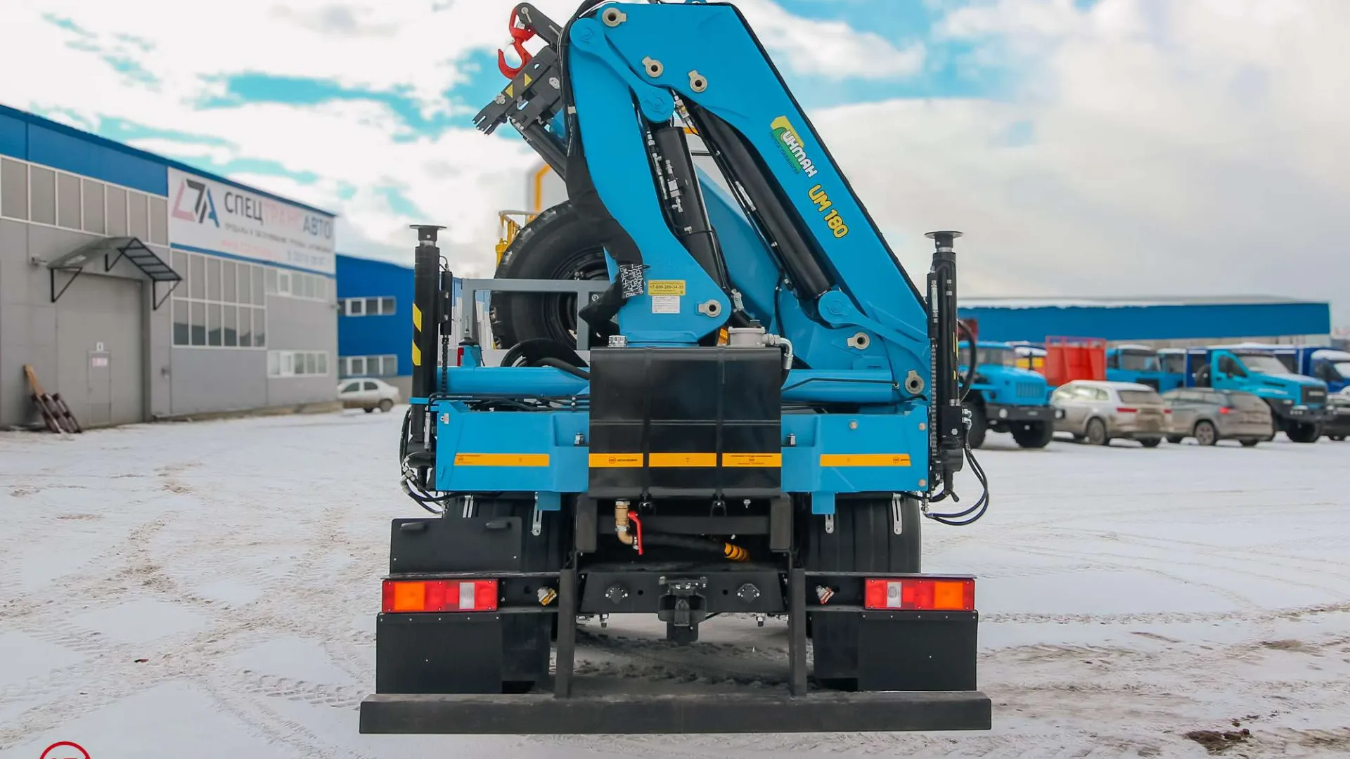 Передвижная мастерская ПАРМ УРАЛ NEXT 4320-6952-72(Е5) с КМУ ИМ-180 8
