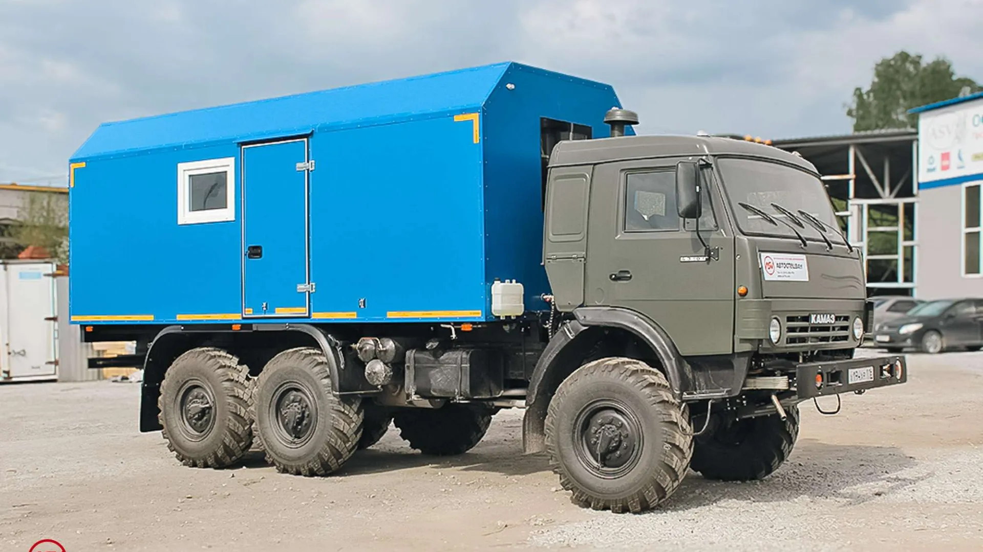 Транспортно бытовой автомобиль ТБМ на шасси КАМАЗ 4310 0